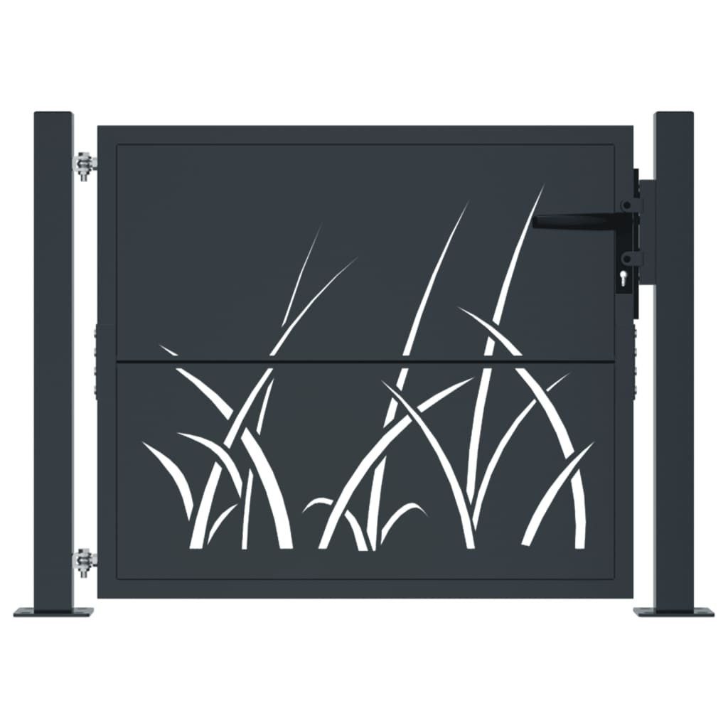 vidaXL Gartentor Gartentor Anthrazit 105x105 cm günstig online kaufen