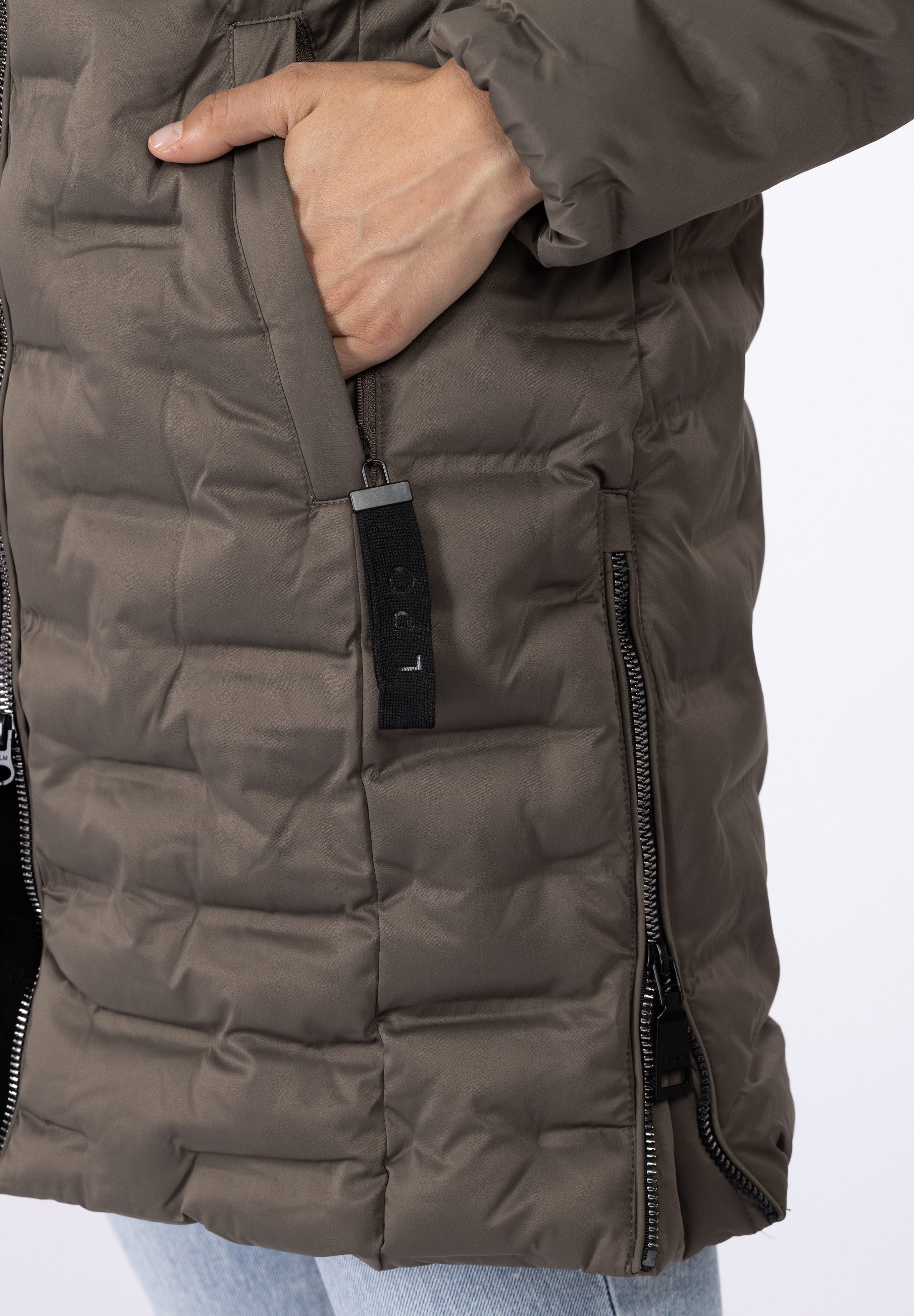 LPO Steppjacke MARA II LONG auch in Großen Größen erhältlich