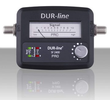 DUR-line DUR-line® SF 2400 Pro - Satfinder - NEU - Messgerät zum exakten Ausric SAT-Kabel