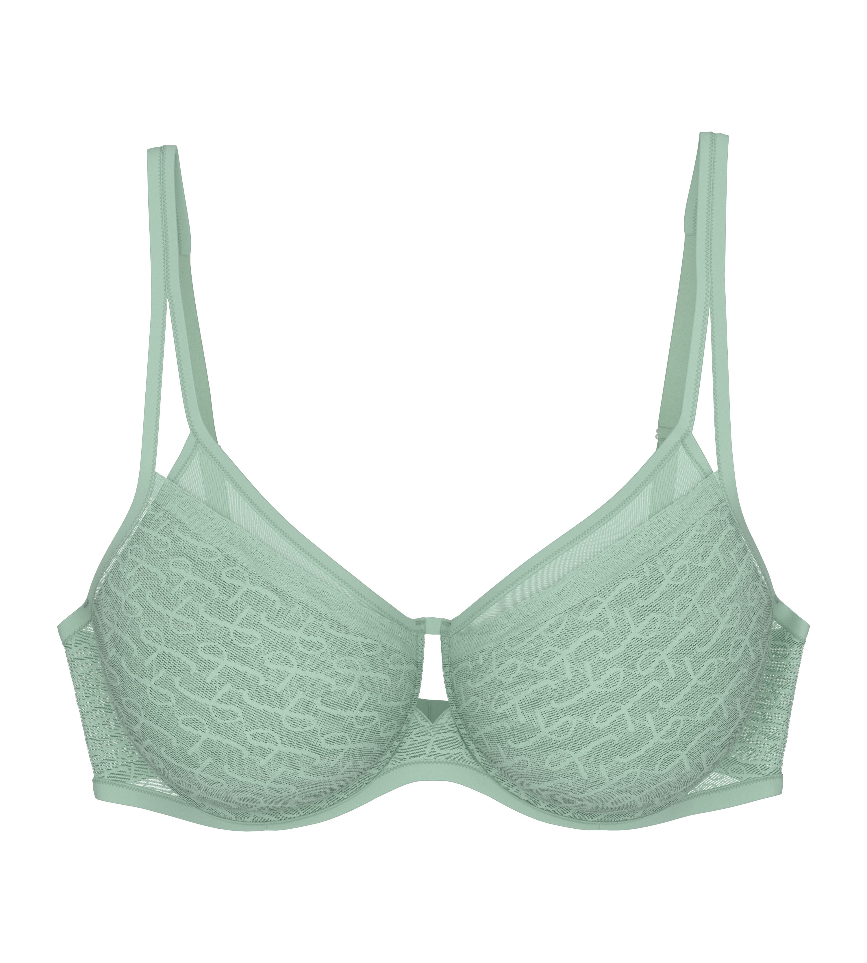 Triumph Minimizer-BH Signature Sheer verkleinert die Brust optisch um eine Cup-Größe, Spitze