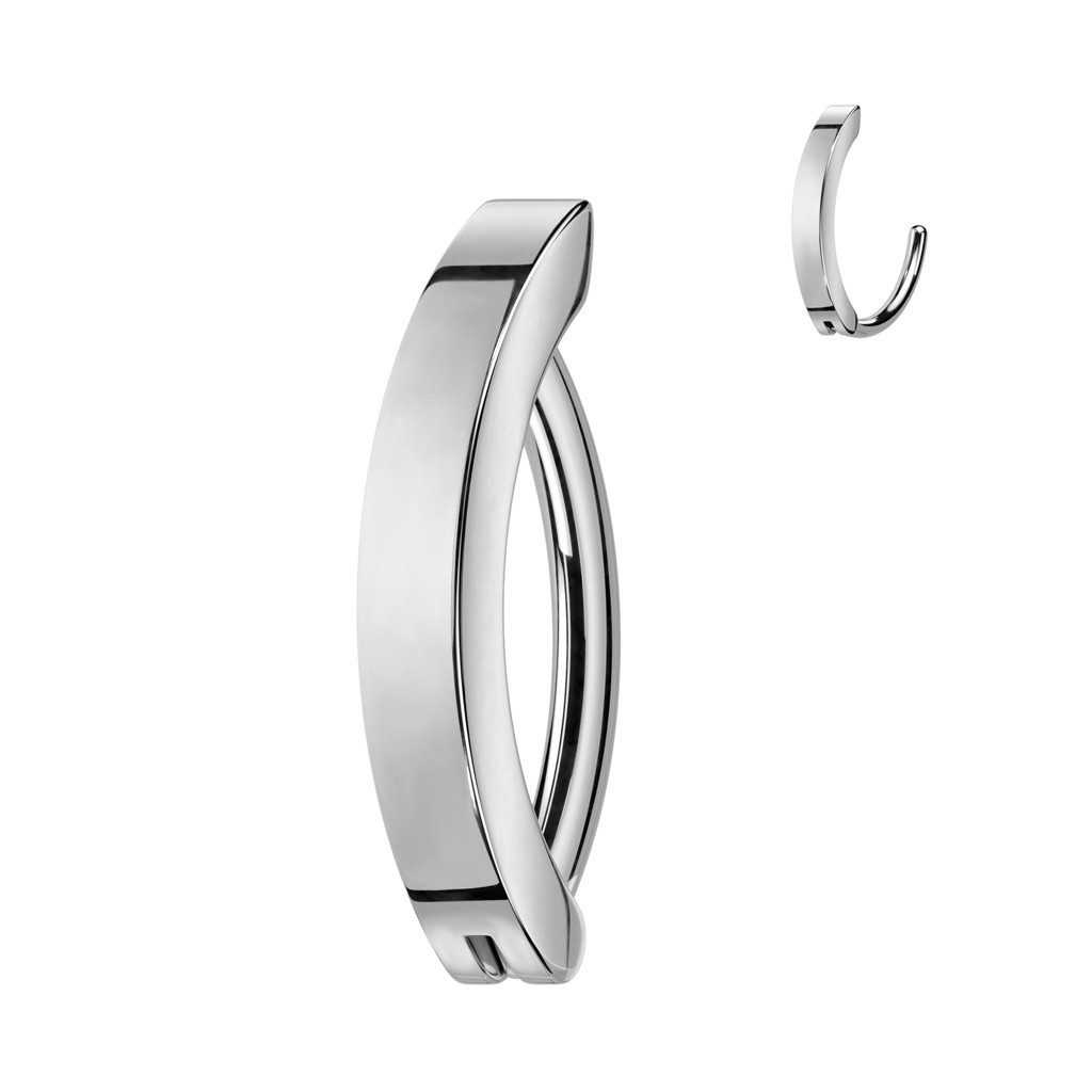 Taffstyle Bauchnabelpiercing Clicker Ring minimalistisch Chirurgenstahl Bau günstig online kaufen