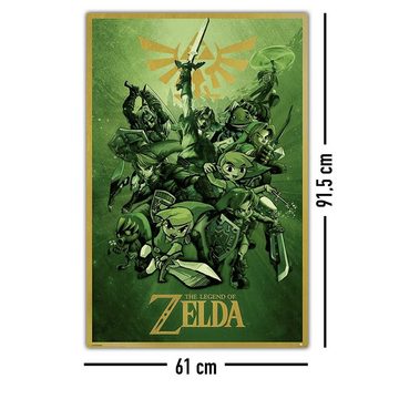PYRAMID Poster The Legend of Zelda Poster Link 61 x 91,5 cm