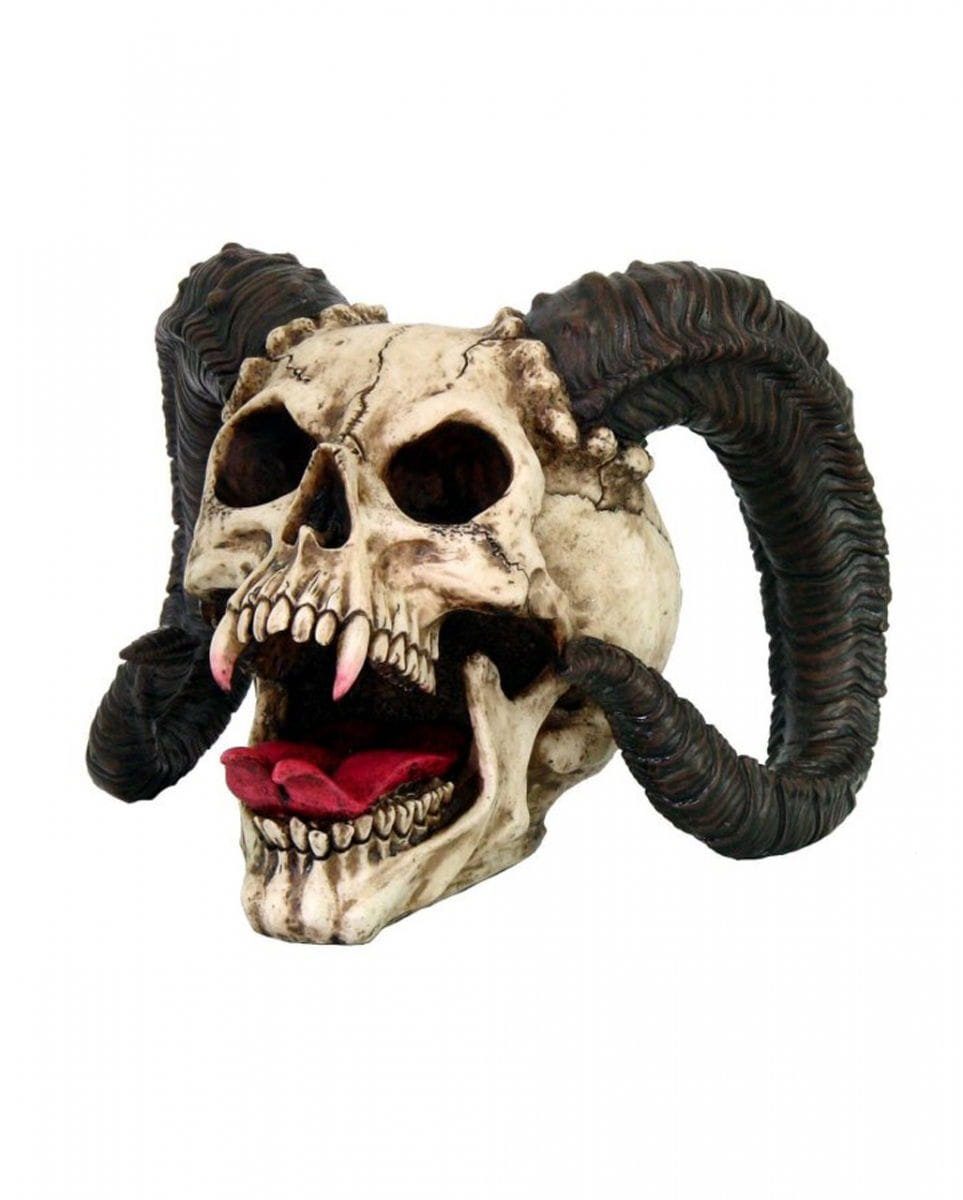 Horror-Shop Dekofigur Havok's Hellion - Totenkopf als Gothic Deko a