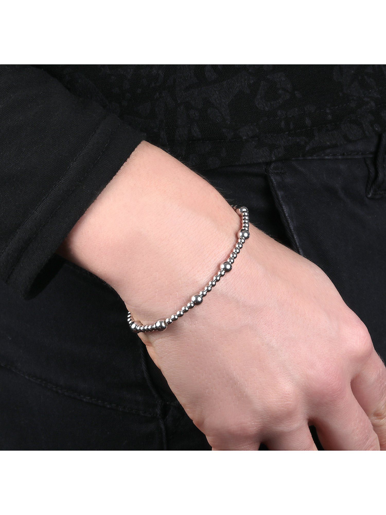 CHRIST Silberarmband CHRIST Damen-Armband 925er Silber, recycelt, Modern