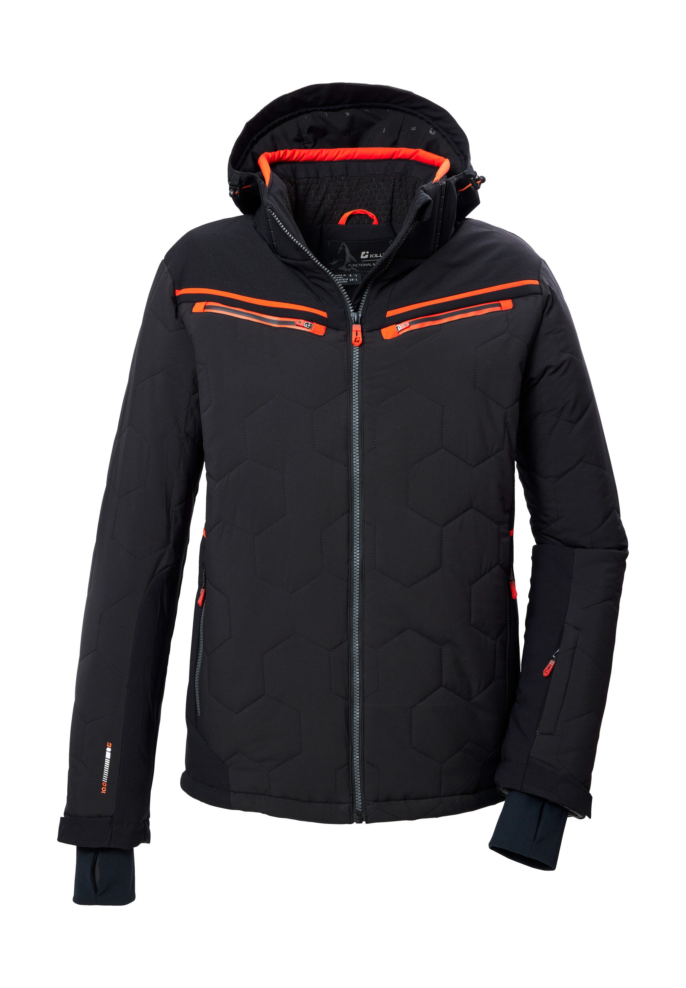 Killtec Skijacke KSW 68 MN SKI JCKT Winddichte, wasserabweisende Jacke mit 10.000 mm Wassersäule