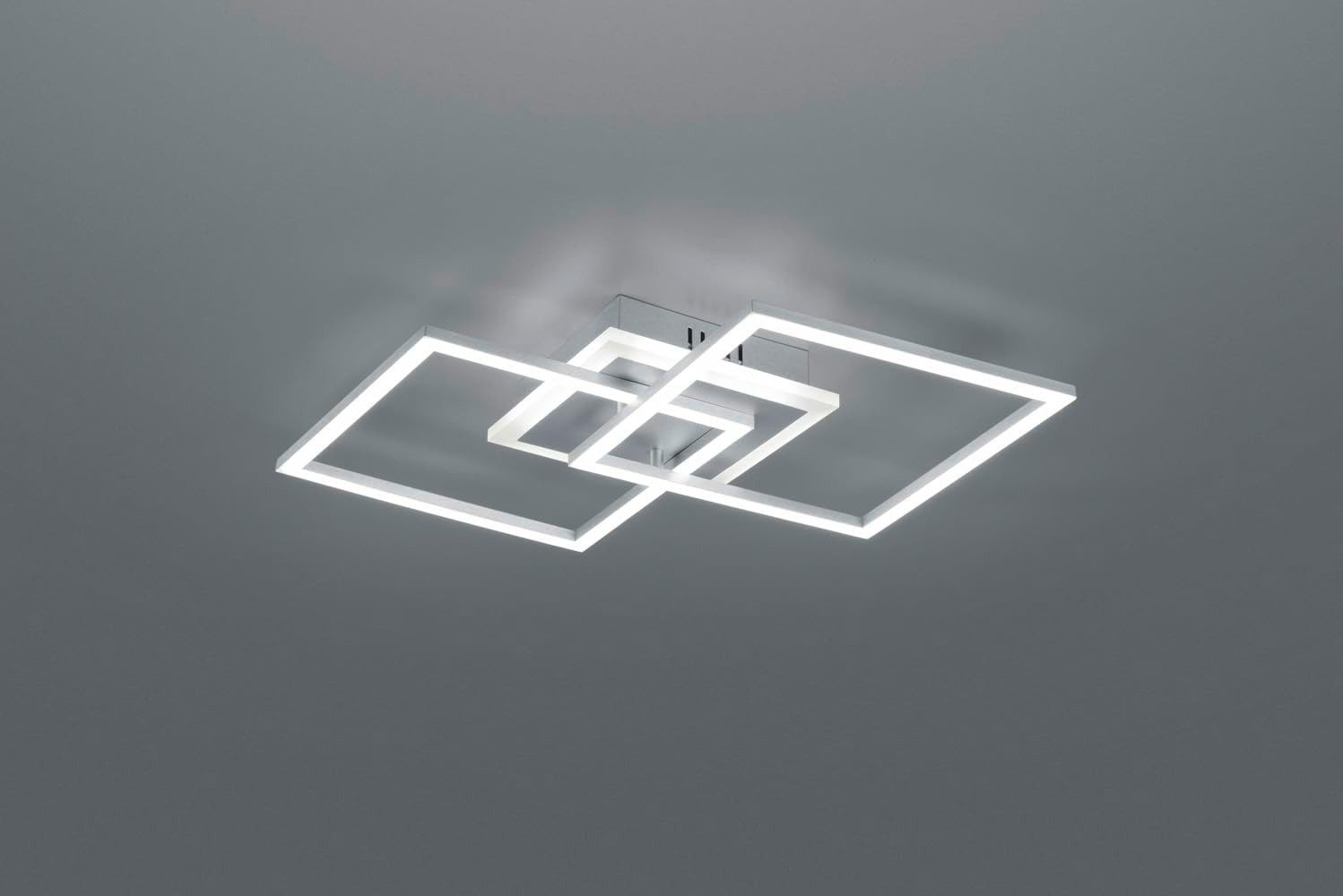 Reality Leuchten LED Deckenleuchte Venida, dimmbar in 3 Helligkeitsstufen, LED fest integriert, warmweißes Licht, Energieeffizienzklasse E