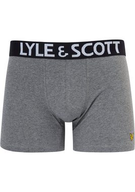 Lyle & Scott Boxershorts DANIEL (Packung, 3-St) mit Logo-Elastikbund