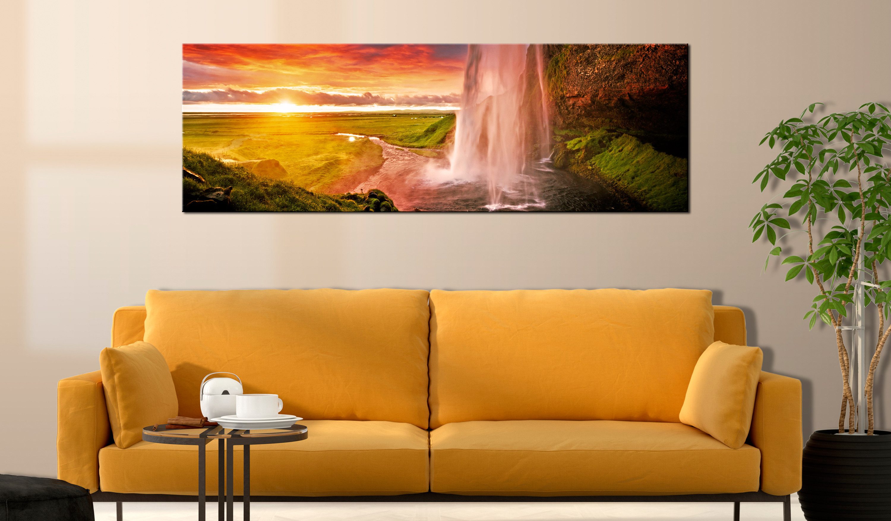 Basera® Wandbild Leinwandbild c-B-0297-b-a
