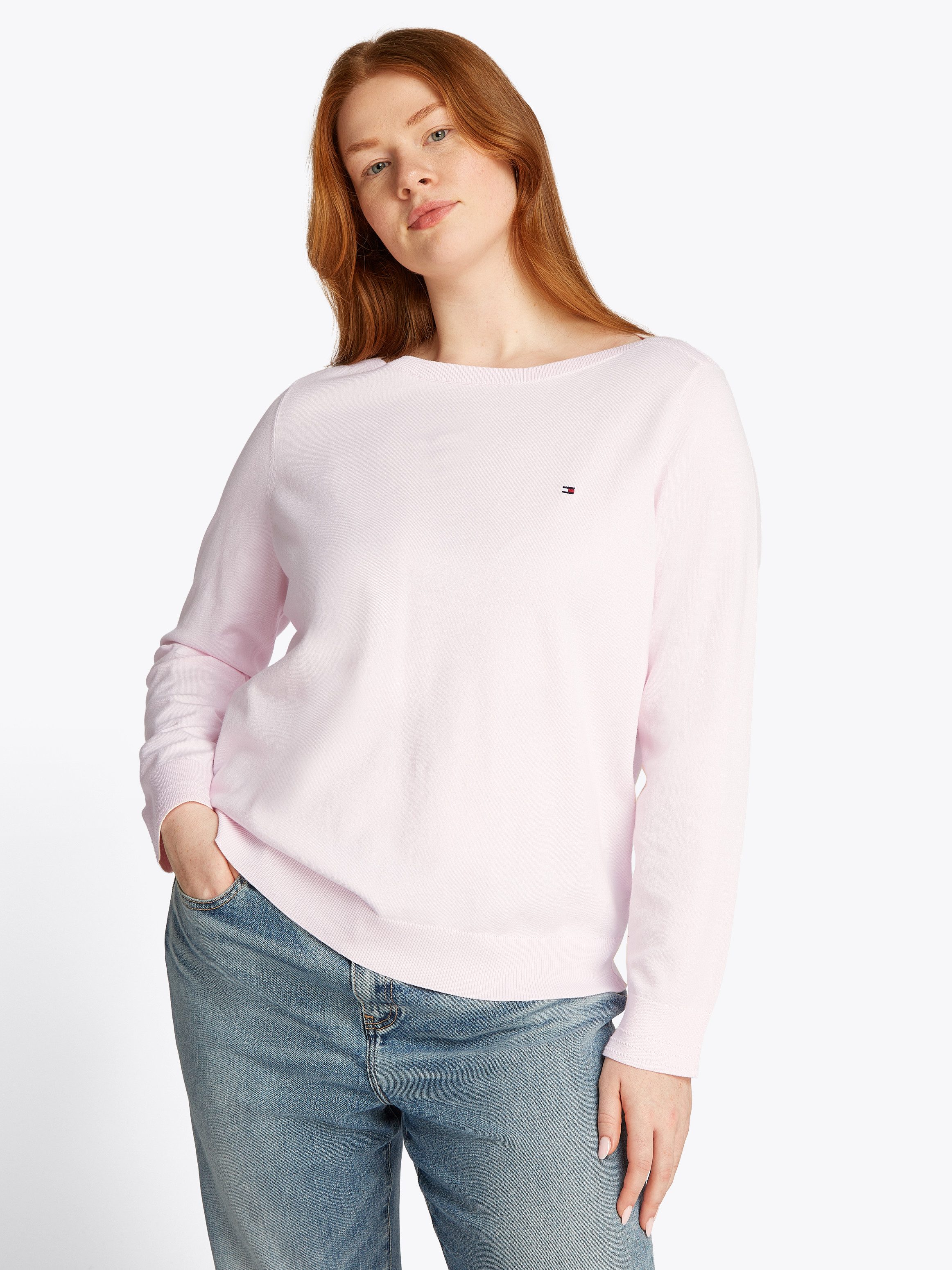 Tommy Hilfiger Curve Strickpullover CRV CO günstig online kaufen
