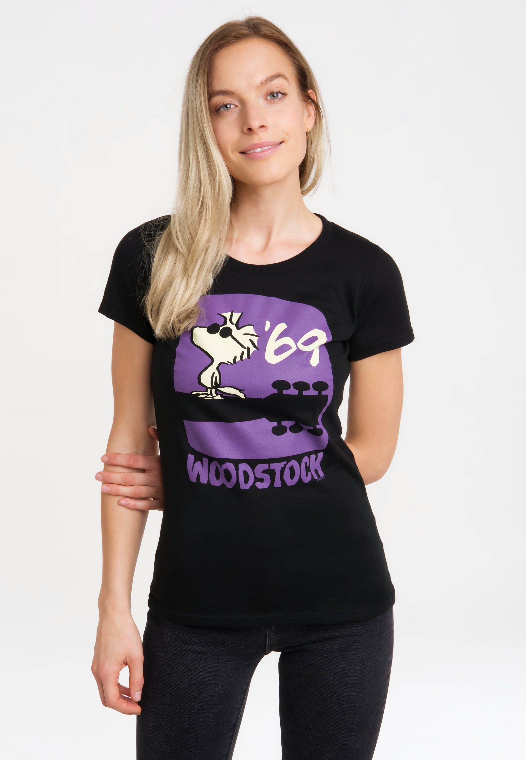 LOGOSHIRT T-Shirt "Peanuts" mit lizenziertem Originaldesign günstig online kaufen