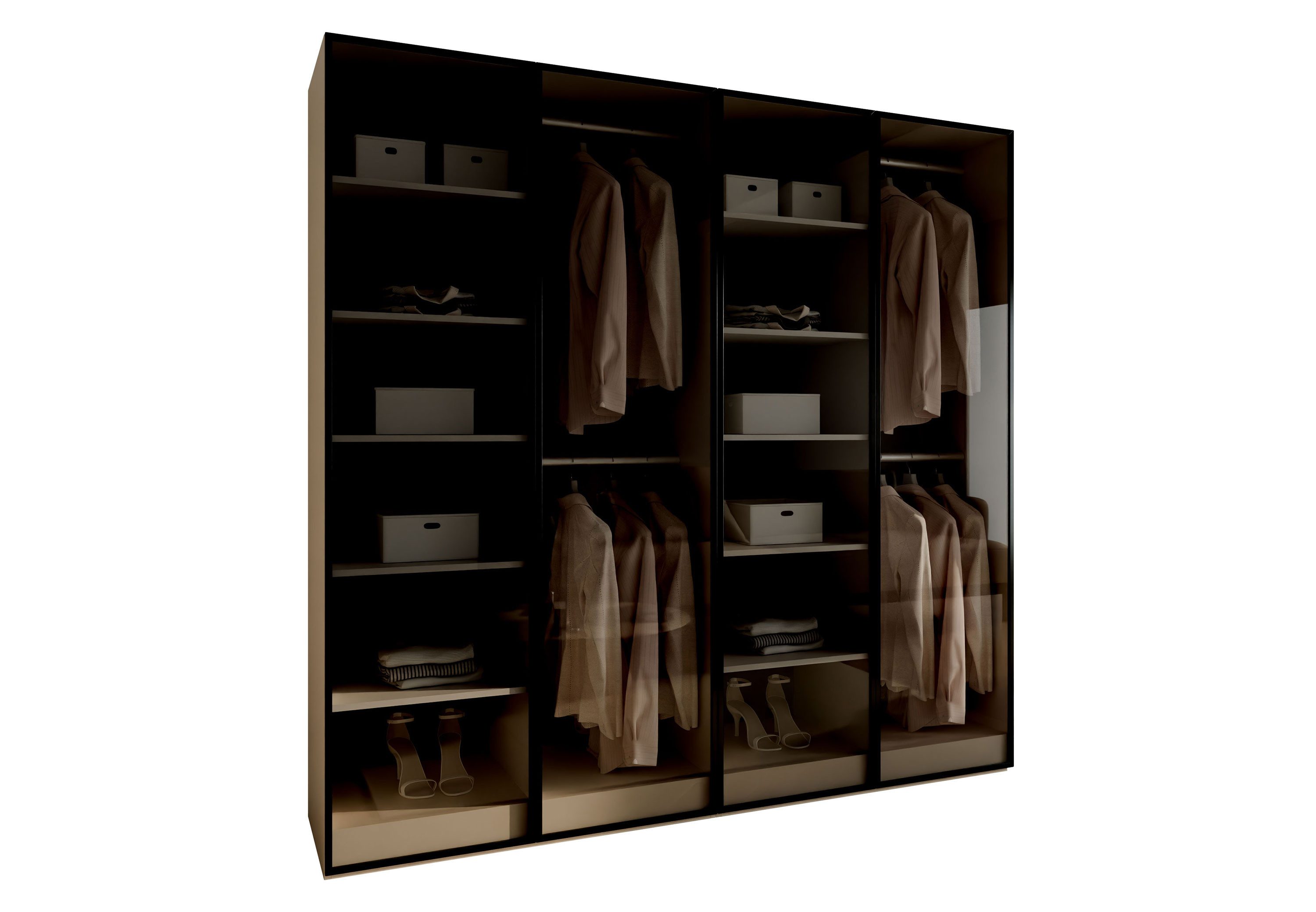 Lookway Kleiderschrank SANDBOX KASCHMIR 200 202x49x200 cm günstig online kaufen