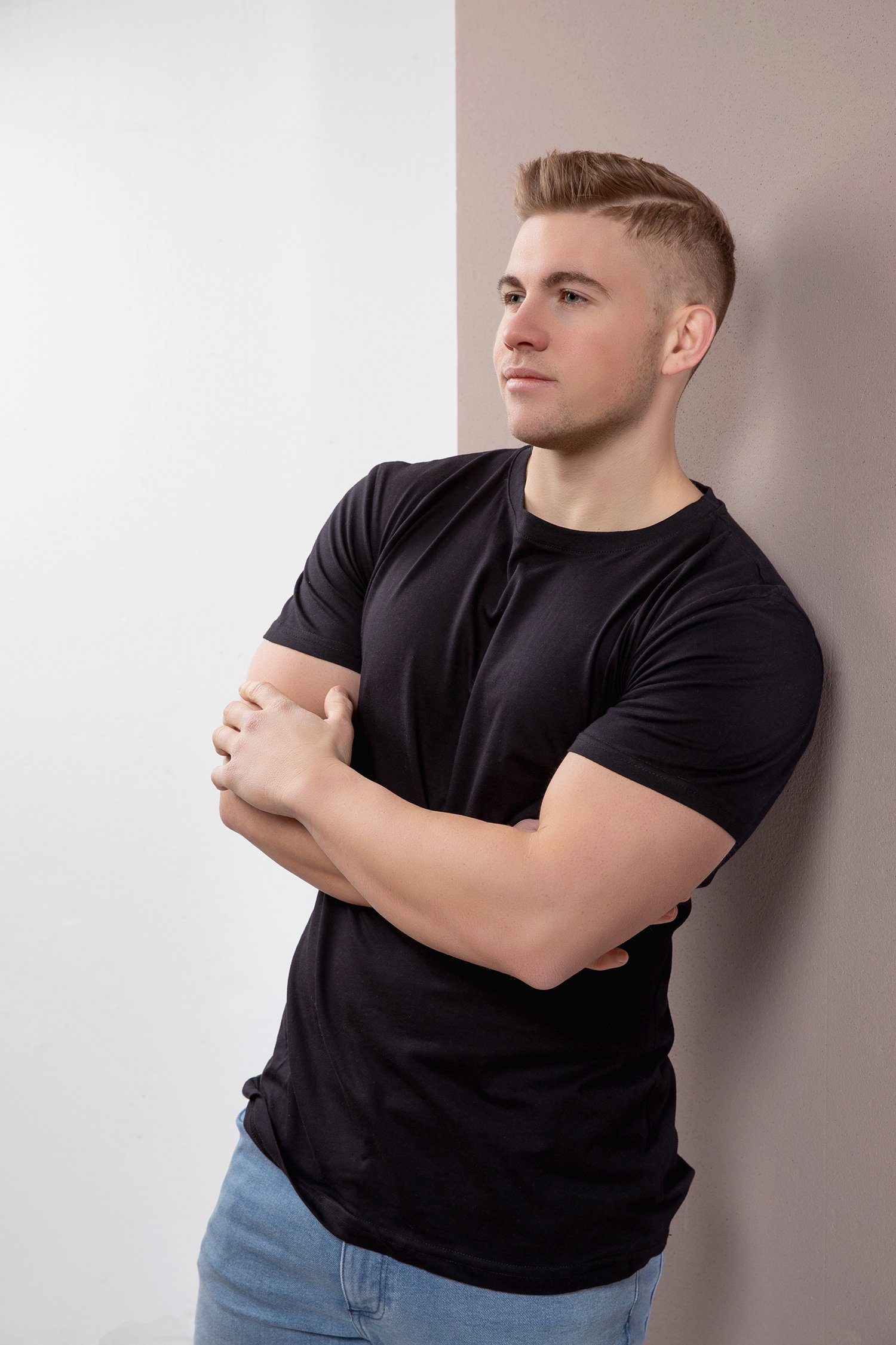 Paolo Renzo T-Shirt (8-tlg) Rundhals Basic T-Shirt O-Neck 2,4 oder 8 Stück günstig online kaufen