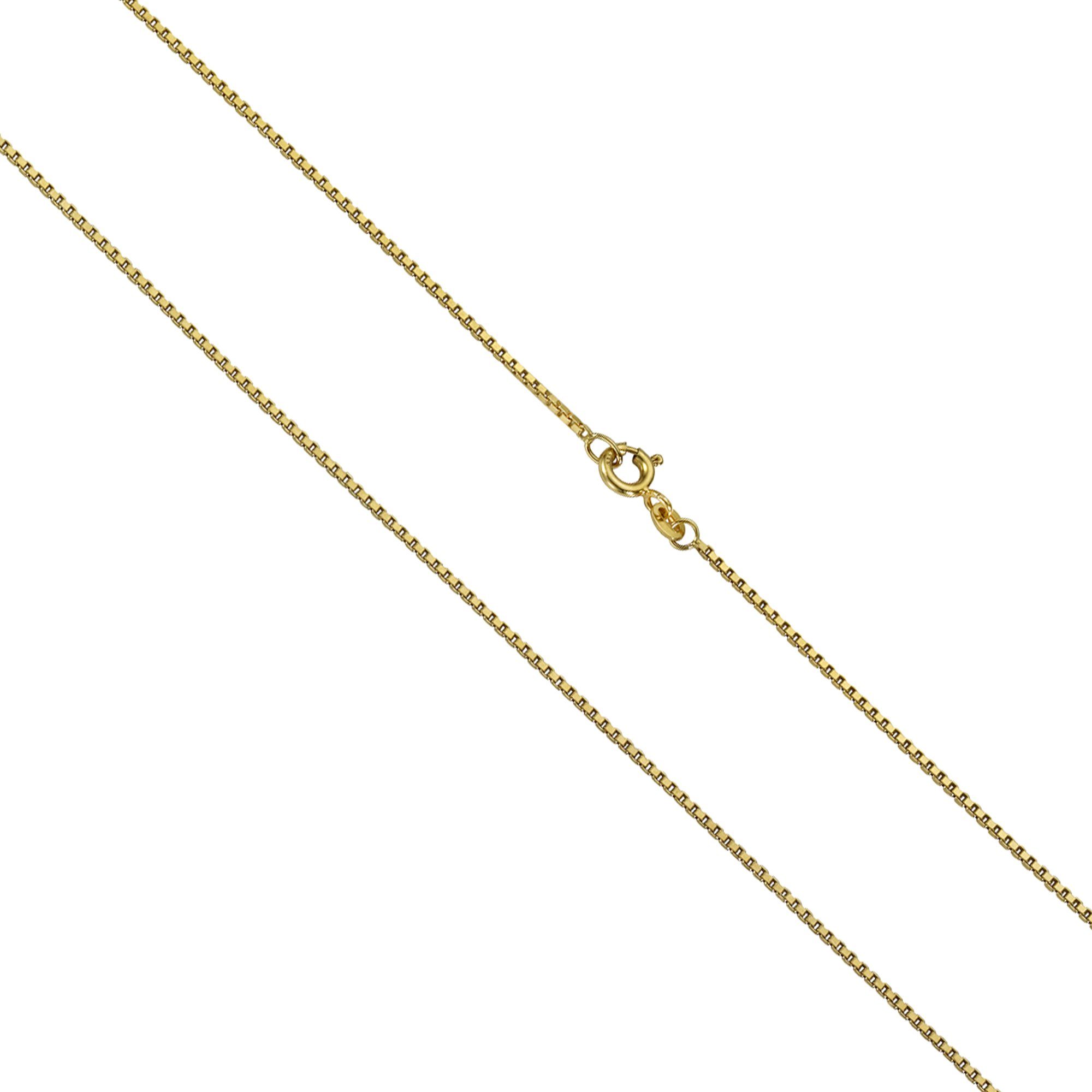 Vivance Collierkettchen 333 Gold Veneziakette diamantiert