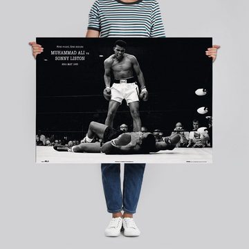 PYRAMID Poster Muhammad Ali vs. Sonny Liston Poster 91,5 x 61 cm