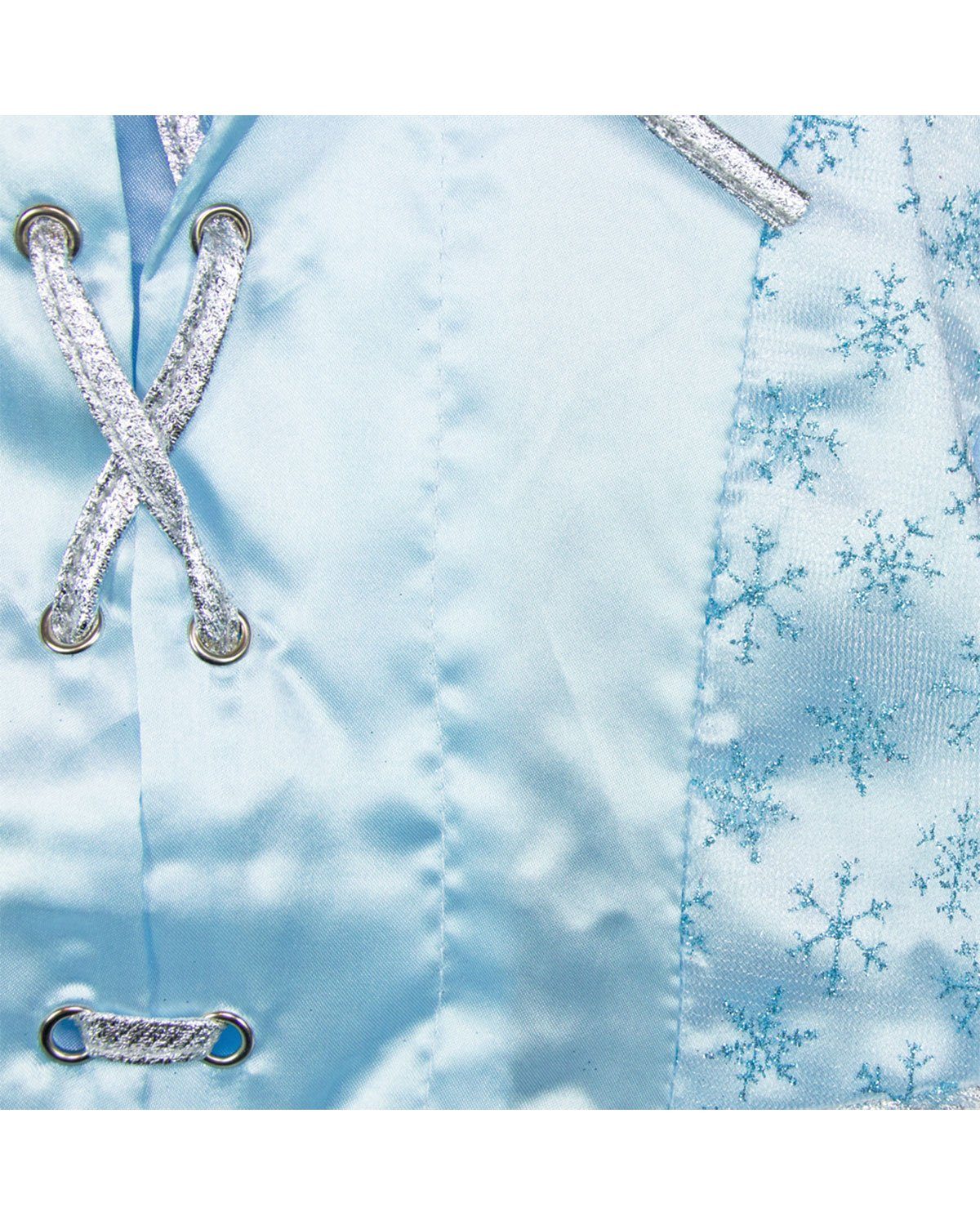 Funny Fashion Kostüm Eisprinzessin Kostüm 'Elsa' für Kinder, Hellblau