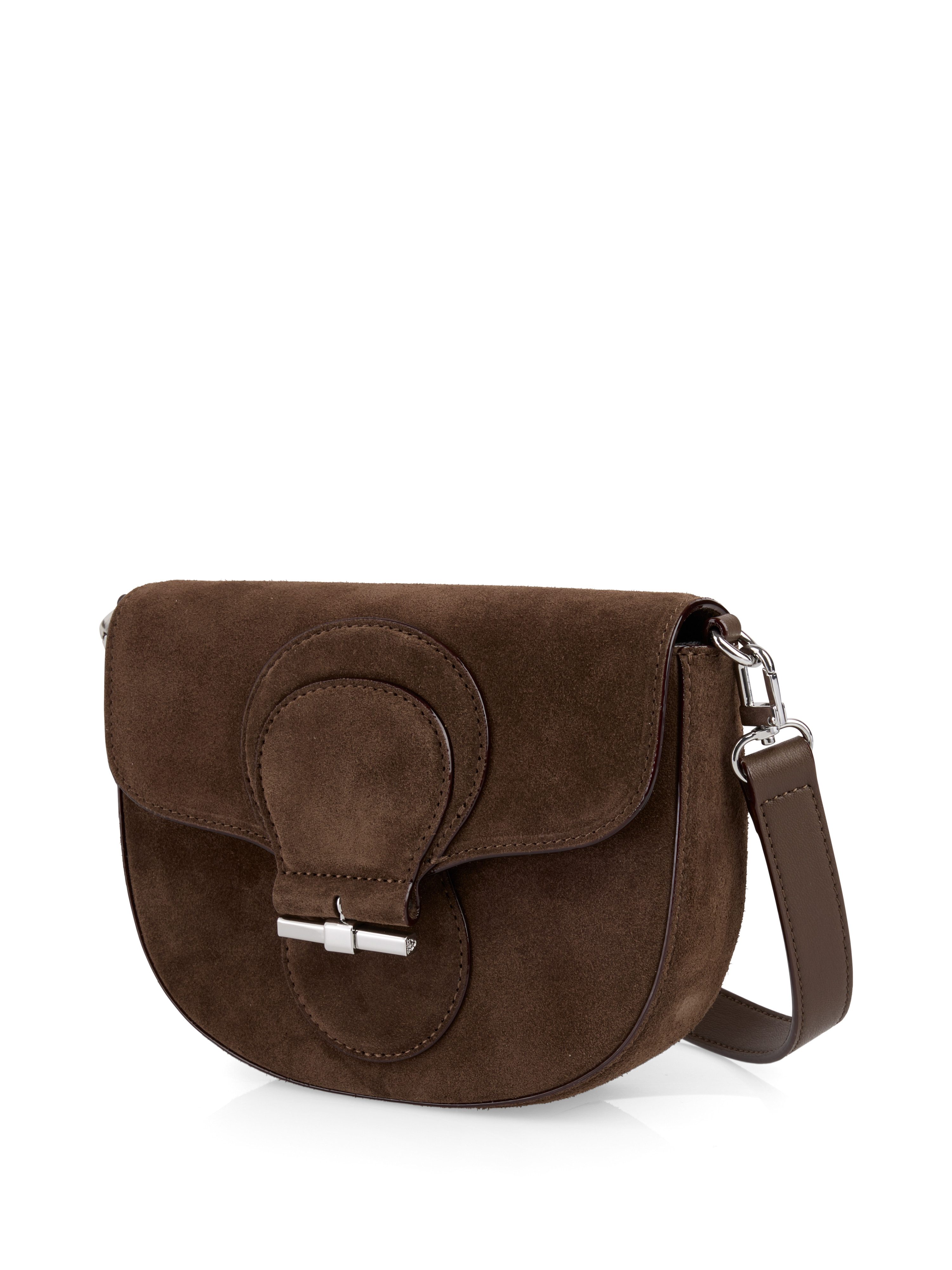 Marc Cain Umhängetasche Collections Mystic Plumage, Saddlebag, Schultertasche mit abnehmbarem, verstellbarem Umhängeriemen
