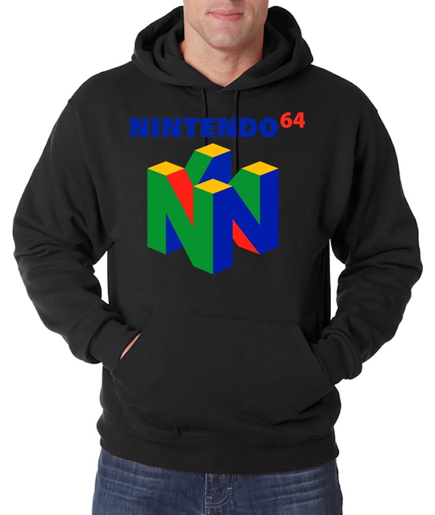 Kapuzenpullover N64 Herren Hoodie Pullover