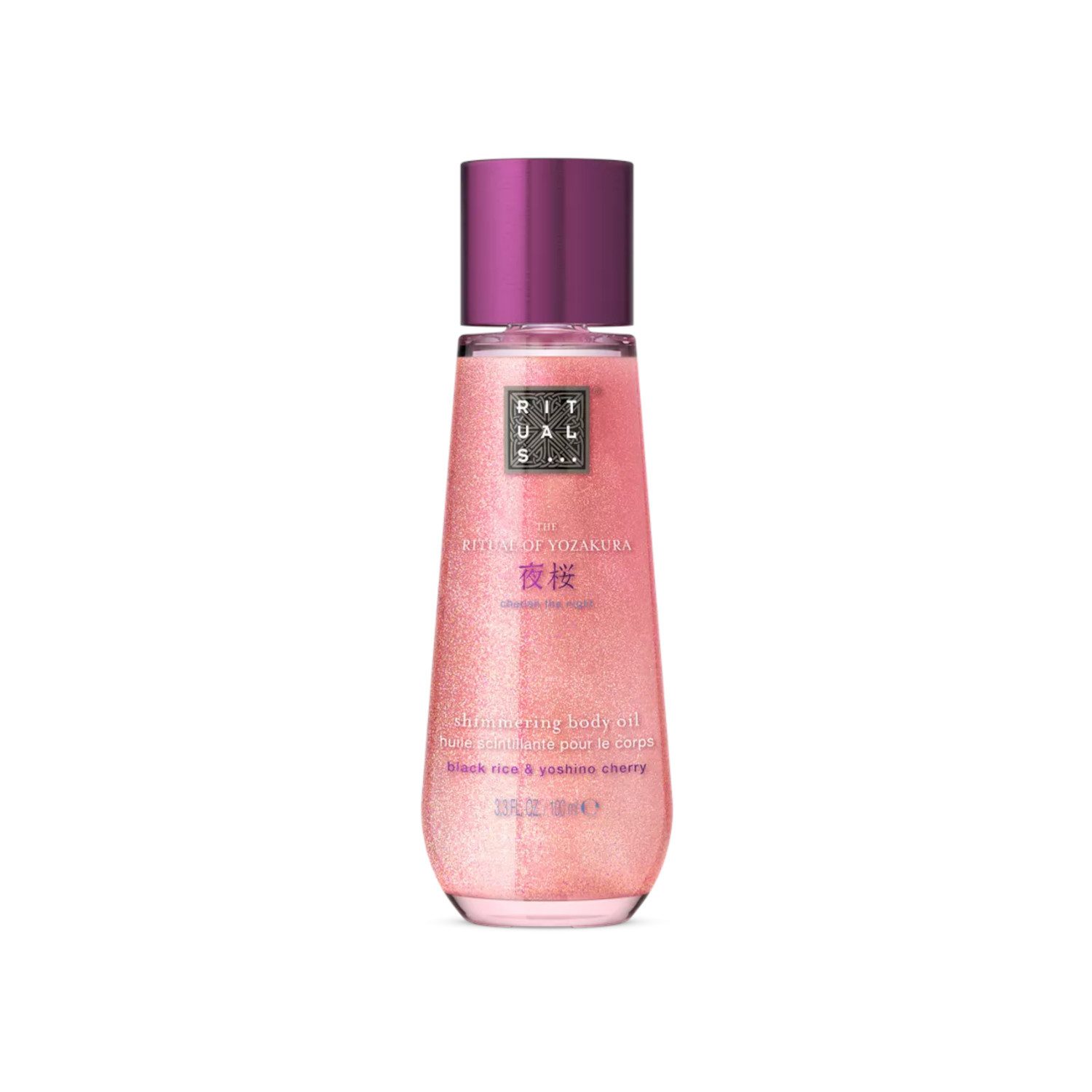 Rituals Körperöl Rituals Yozakura Shimmering Body Oil 100 ml, 1-tlg., Schimmerndes Körperöl mit 3 Glow-Nuancen