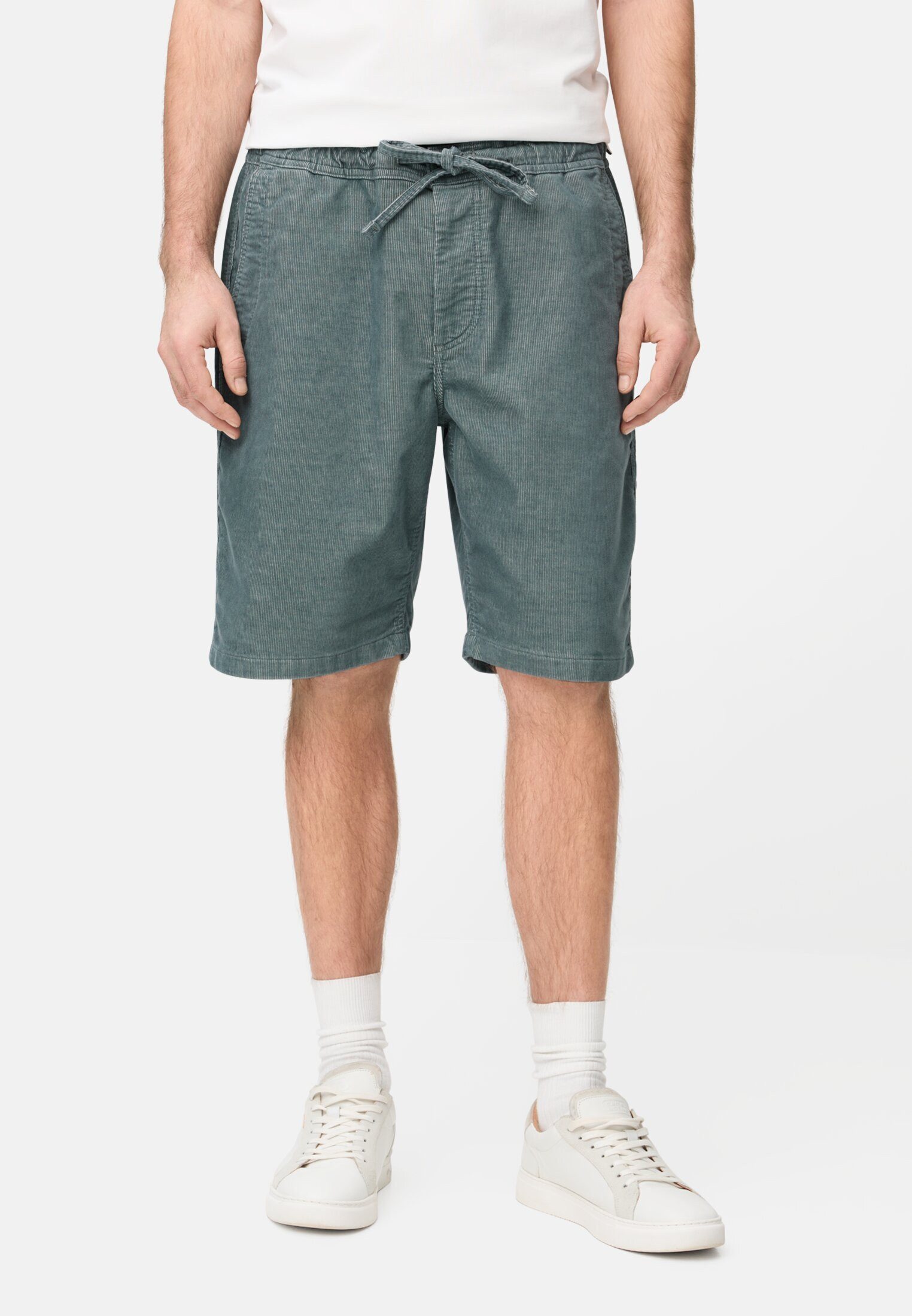 camel active Bermudas aus Cord im Relaxed Fit