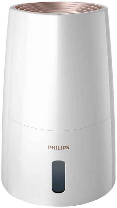 Philips Luftbefeuchter HU3916/10 3000 Serie, 3 l Wassertank, für 45 m² Räume, mit NanoCloud-Technologie