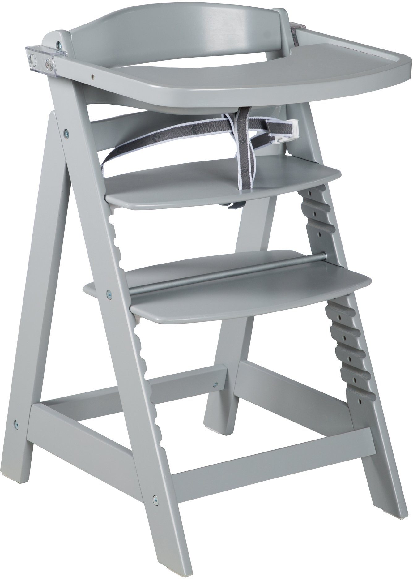 roba® Hochstuhl Treppenhochstuhl Sit Up Click & Fun, taupe, aus Holz | Stühle