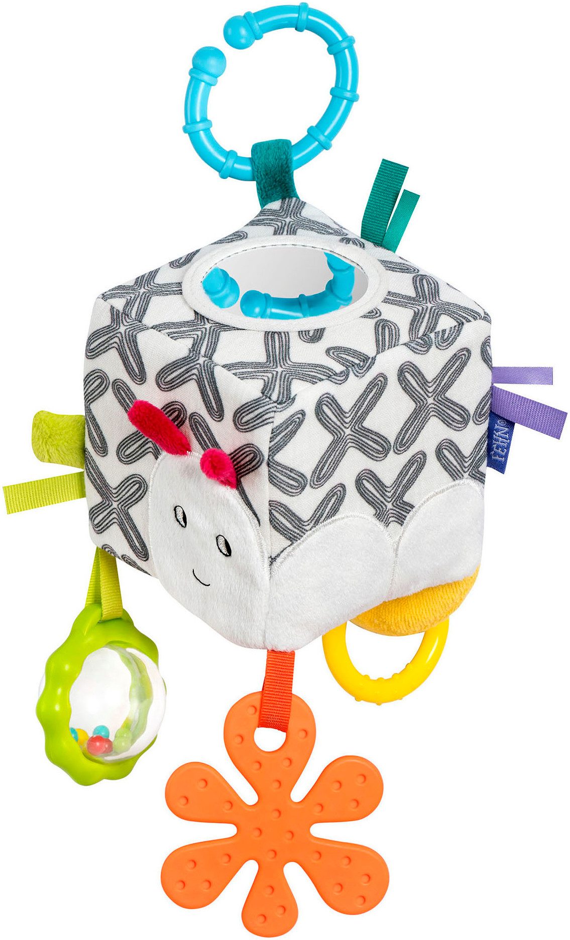 Fehn Greifspielzeug Activity-Würfel Raupe