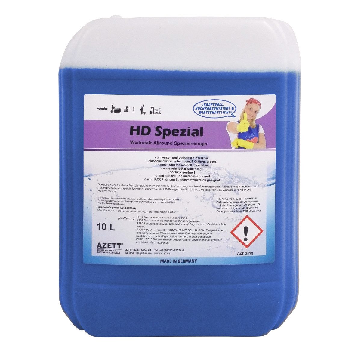cleancraft Universal CLEANCRAFT 7321910 HD-Spezial 10l Universalreiniger alkalisch