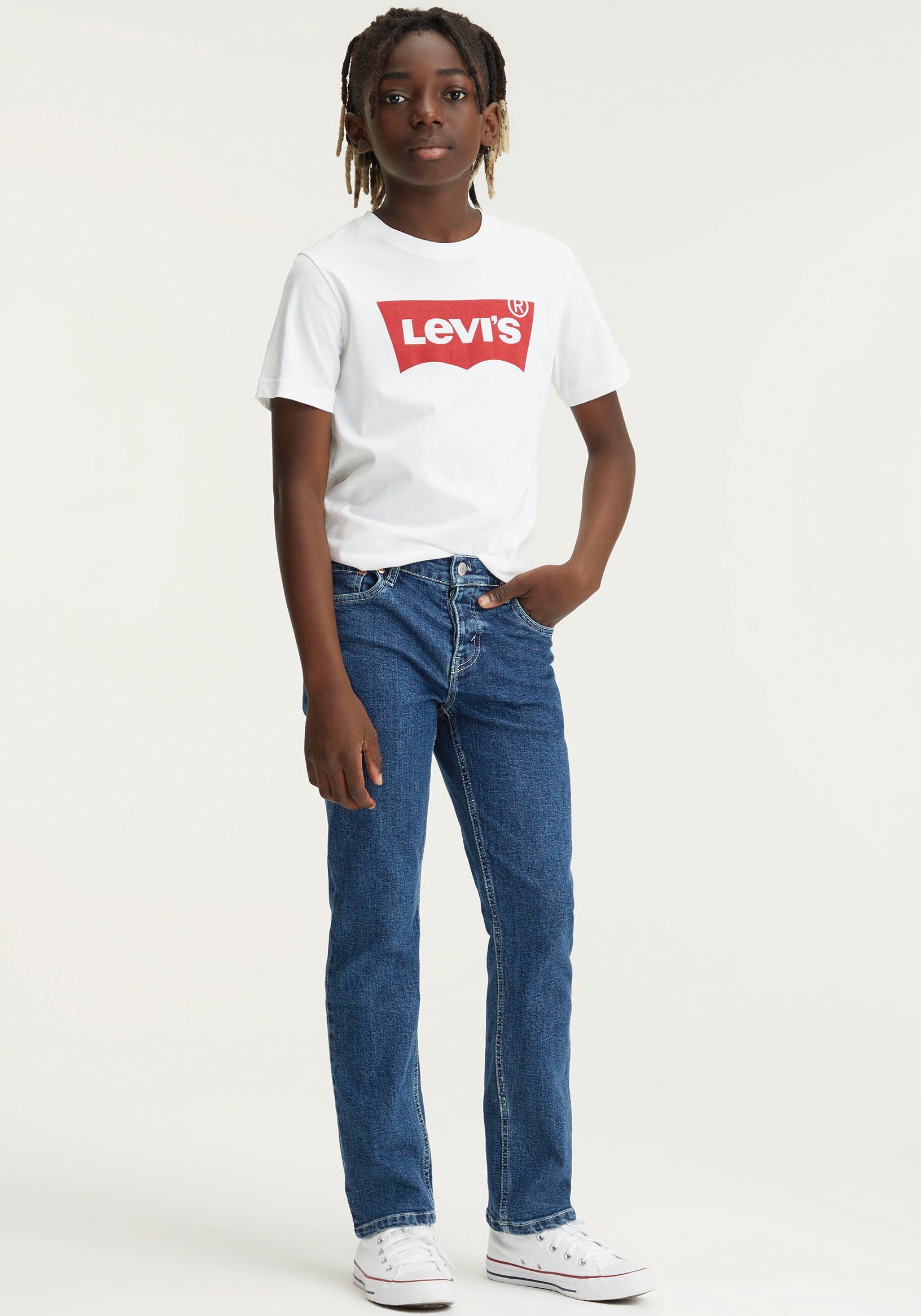 BOYS ORIGINAL Kids DARK STONEWASH Levi's® for 501 5-Pocket-Jeans JEANS