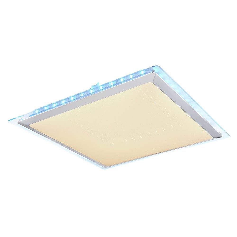 etc-shop LED Deckenleuchte, LED-Leuchtmittel fest Kaltweiß, verbaut, Panel Lampe Wohn Warmweiß, RGB Sterneneffekt Neutralweiß, Tageslichtweiß, Tageslicht LED Zimmer Decken Farbwechsel