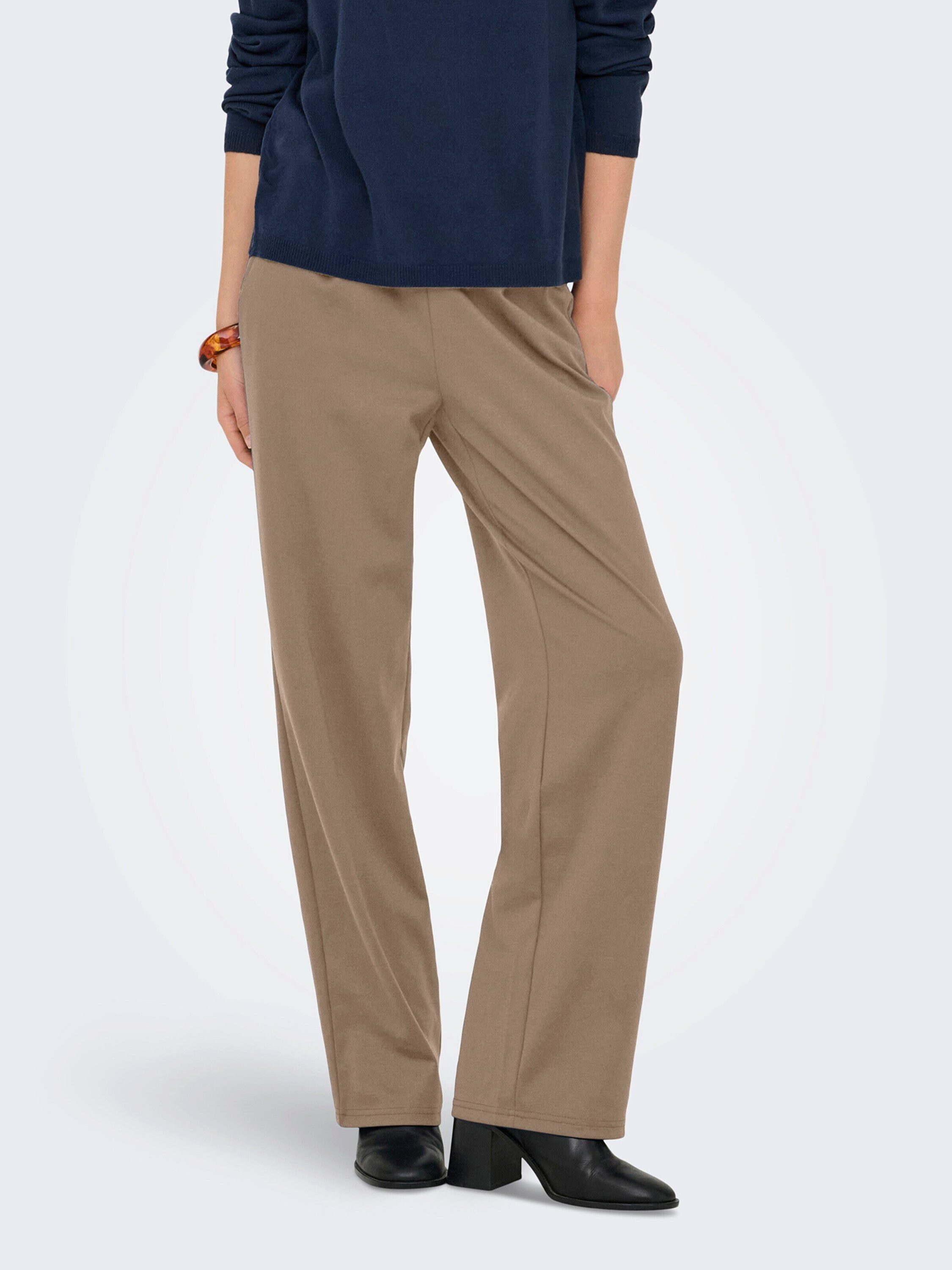 ONLY Bundfaltenhose ONLCORINNE (1-tlg) Falten
