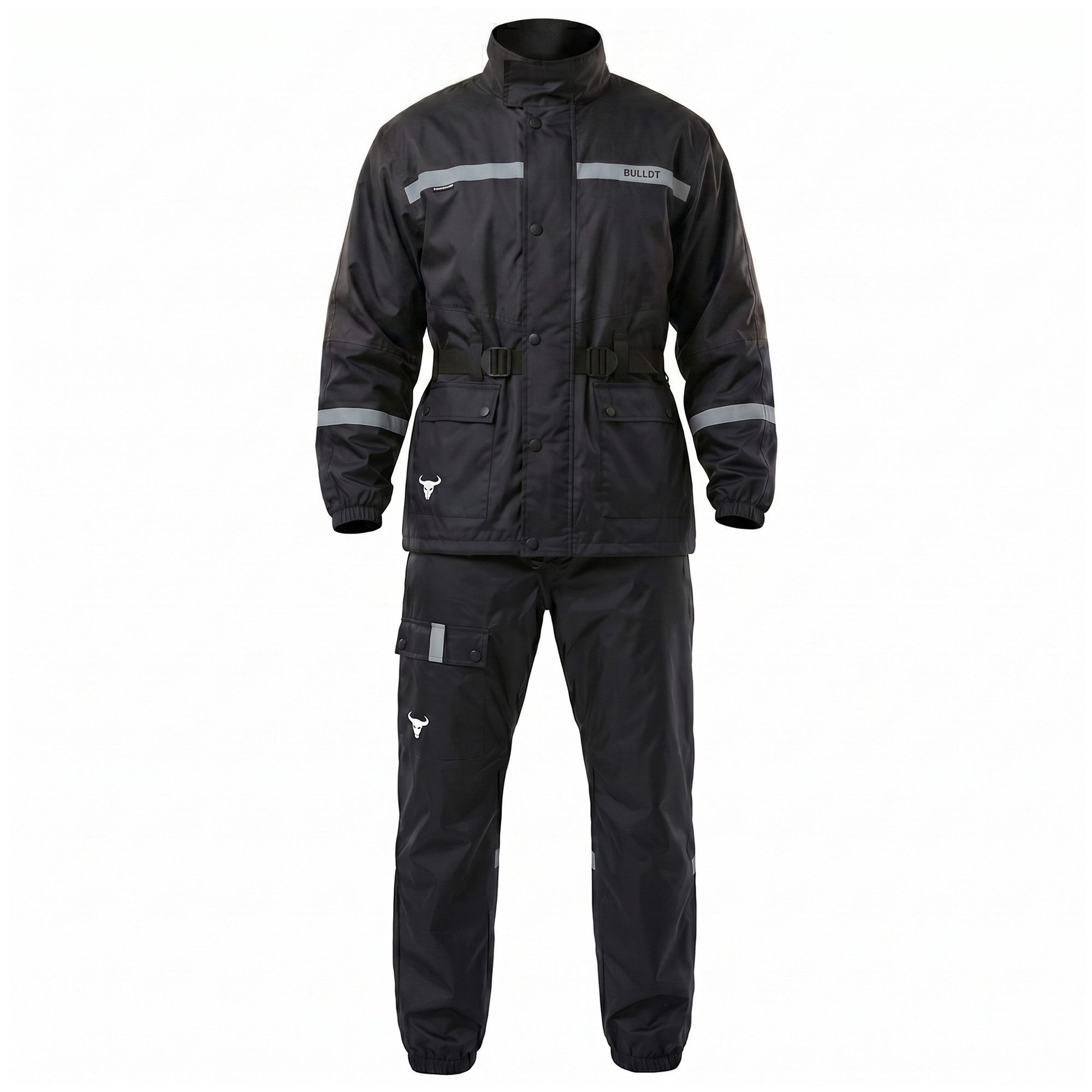 BULLDT Regenoverall BLD-Rainsuit-1 BULLDT Herren Motorrad Regenkombi Regenjacke Regenhose