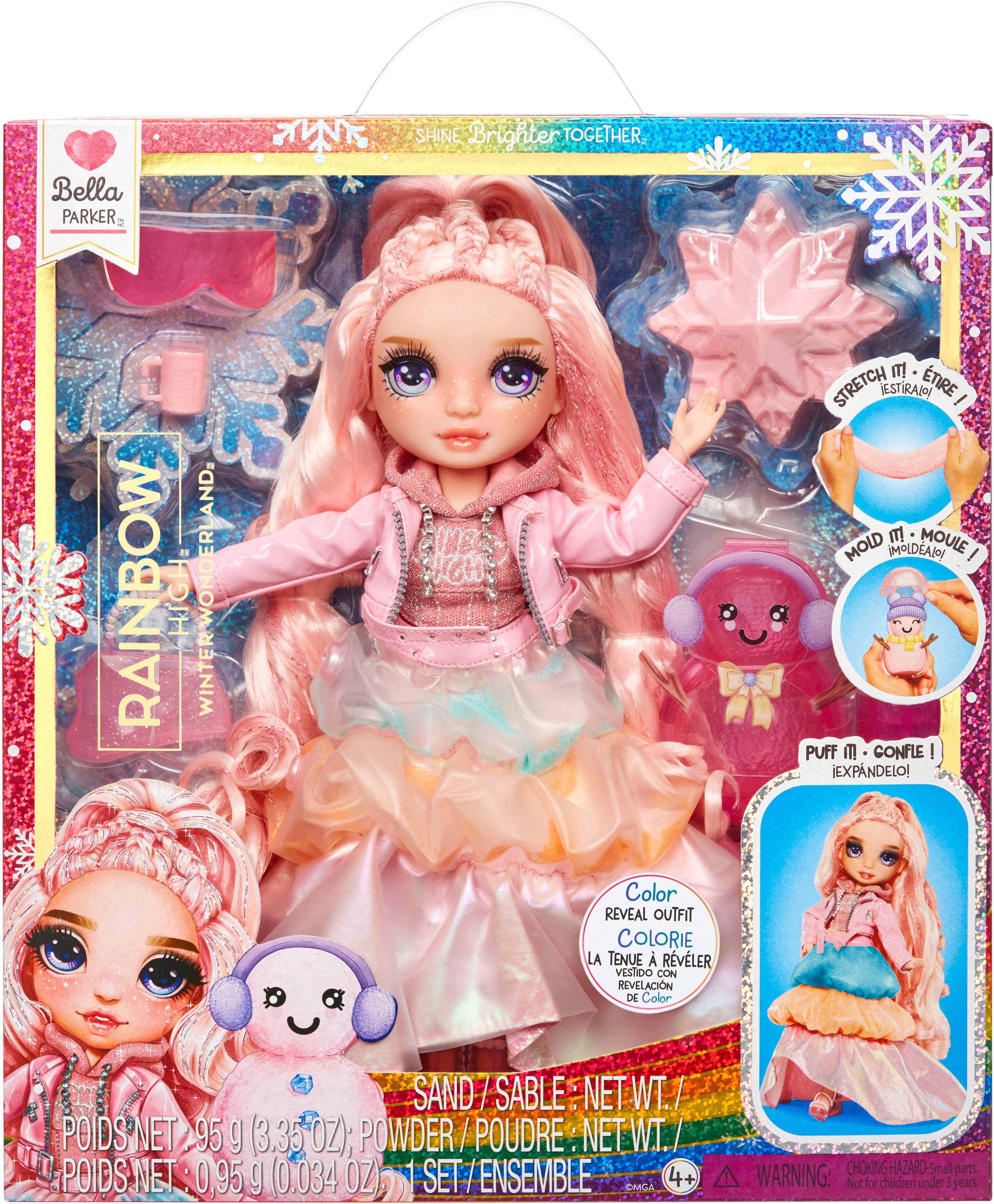 Rainbow High Anziehpuppe Winter Wonderland Doll - Bella (Pink) günstig online kaufen