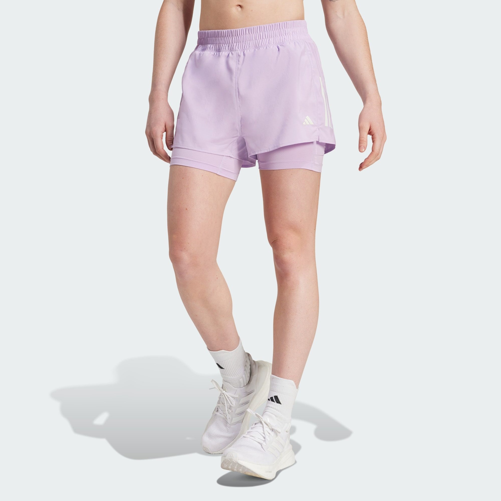 adidas Performance Sweatshorts OWN THE RUN CLIMACOOL 2-IN-1 SHORTS