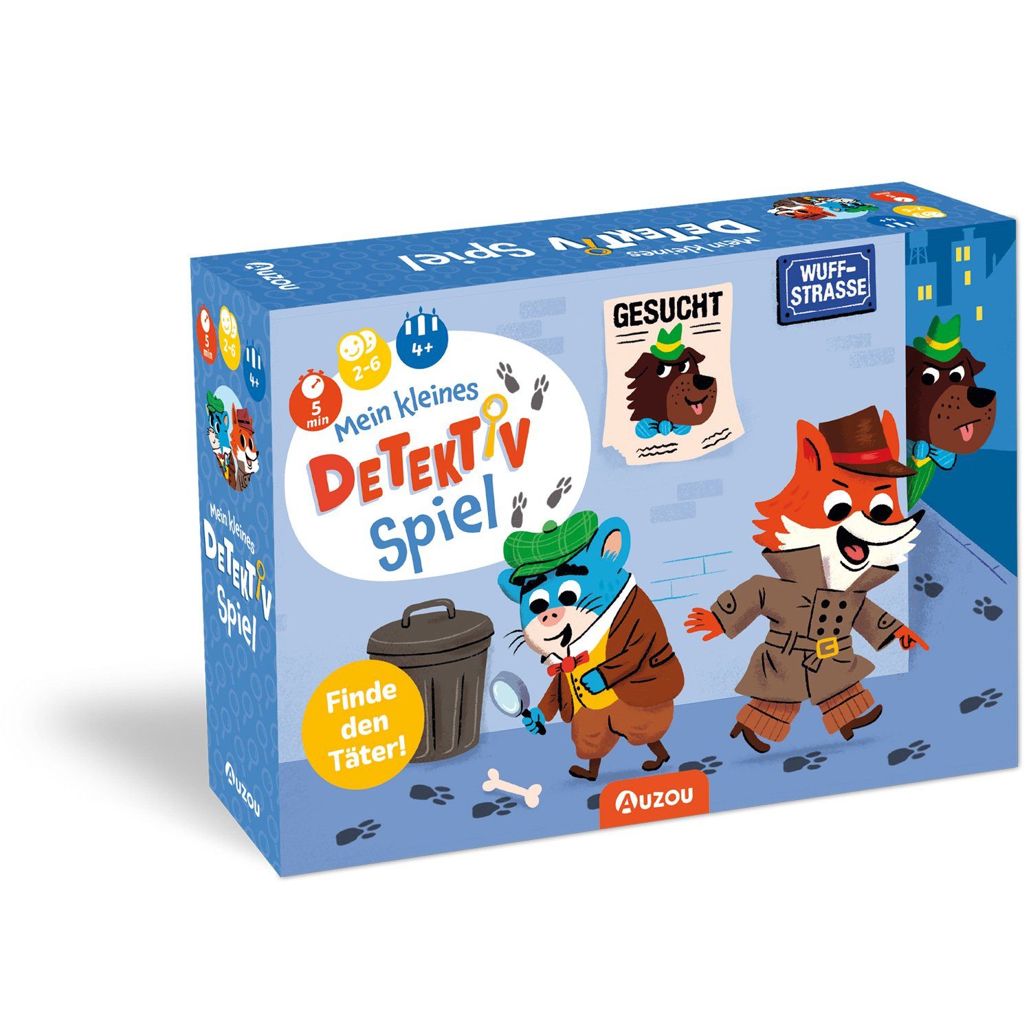 AUZOU Spiel Mein kleines Detektiv-Spiel, Mein kleines Detektiv-Spiel