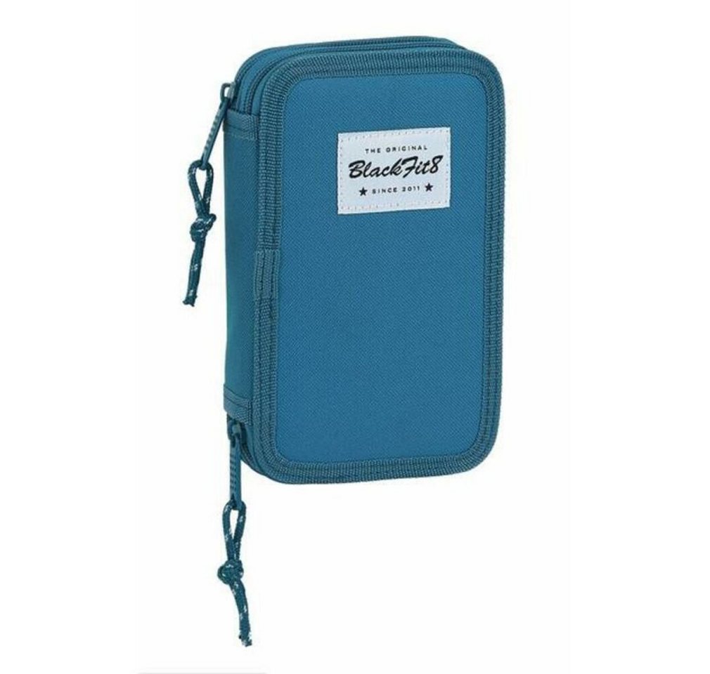 Thumbnail - safta Federmäppchen Doppel-Federtasche BlackFit8 Egeo Blau (28 pcs)