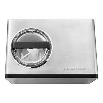 Gastroback Eismaschine Design Eismaschine Advanced Control 2in1, 1,5 Liter Speiseeis / Stunde, Joghurt-Programm