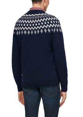 s.Oliver Wollpullover Pullover langarm