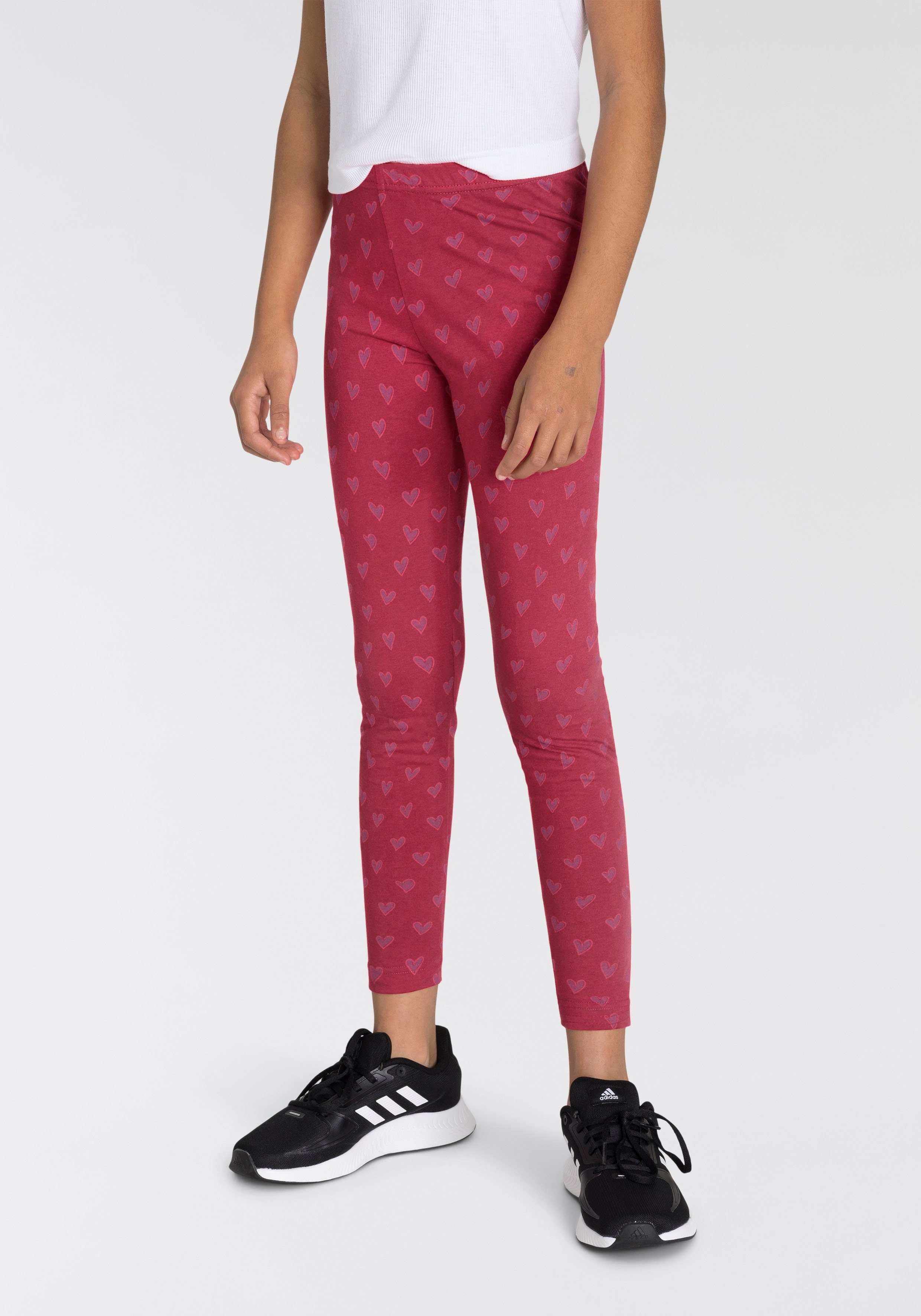 Scout Leggings SPORTY (Packung, marine, 2er-Pack) rot