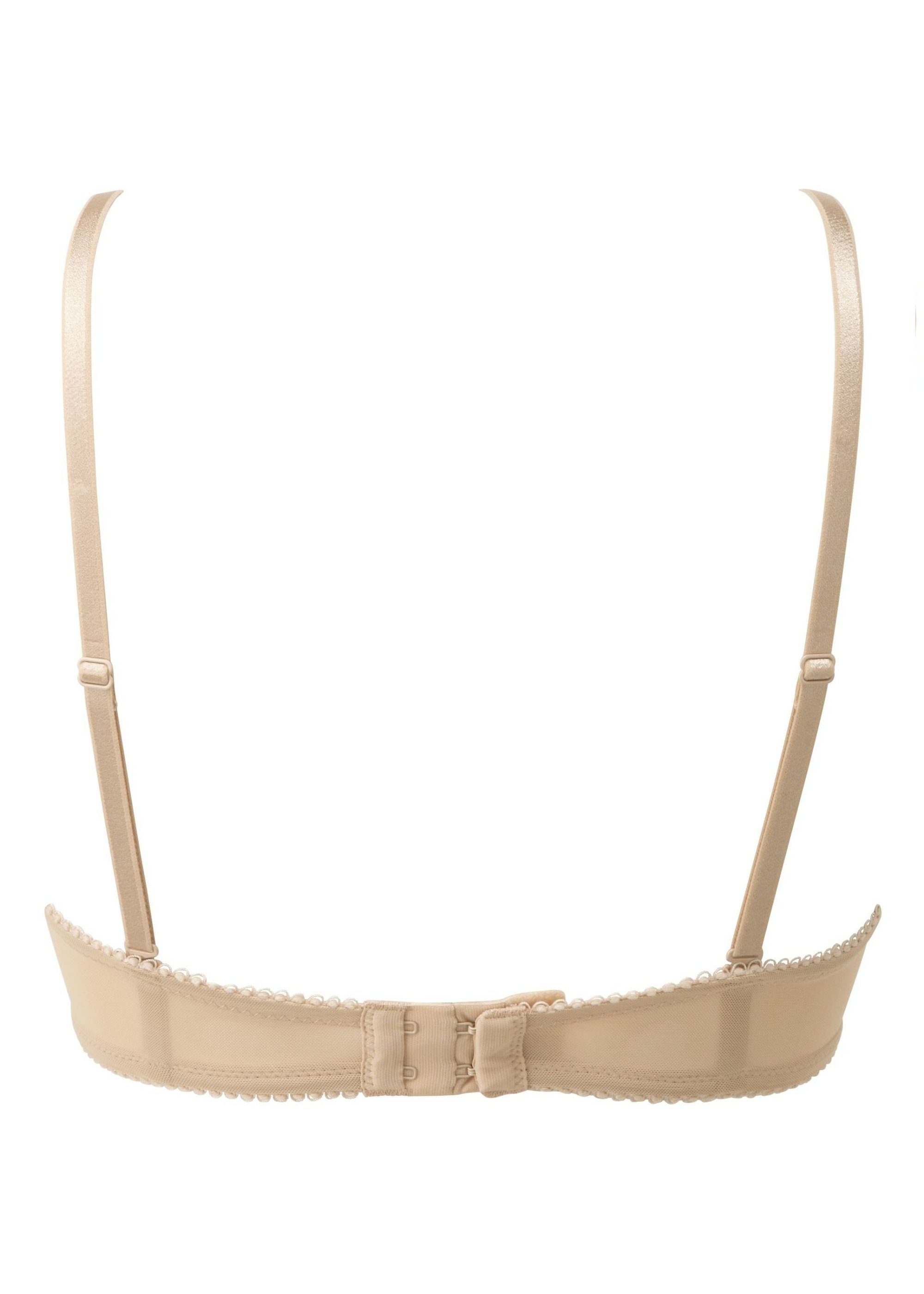 Gossard Multiway-BH Lace Trägerloser Push-Up BH natur (Bandeau BH, 1-tlg., Spitze/Netz)