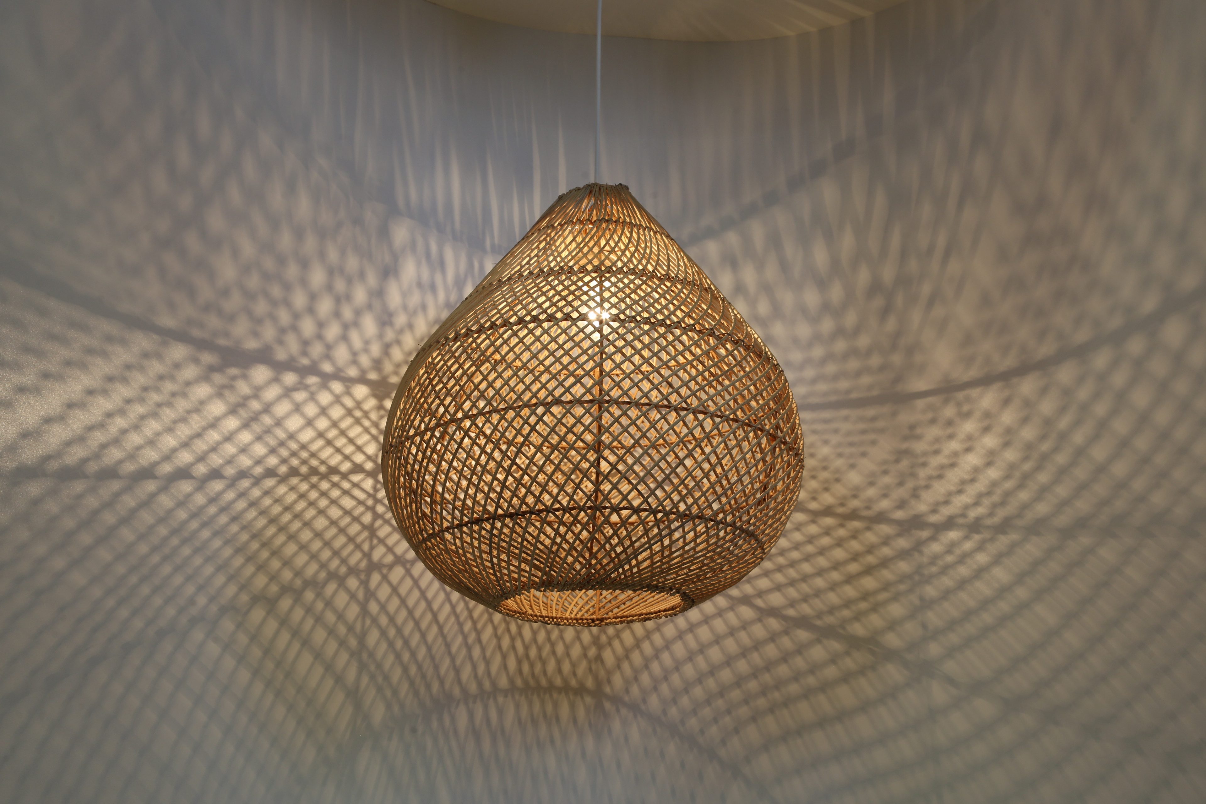 Casa Moro Pendelleuchte Rattan Pendelleuchte Majene, günstig online kaufen