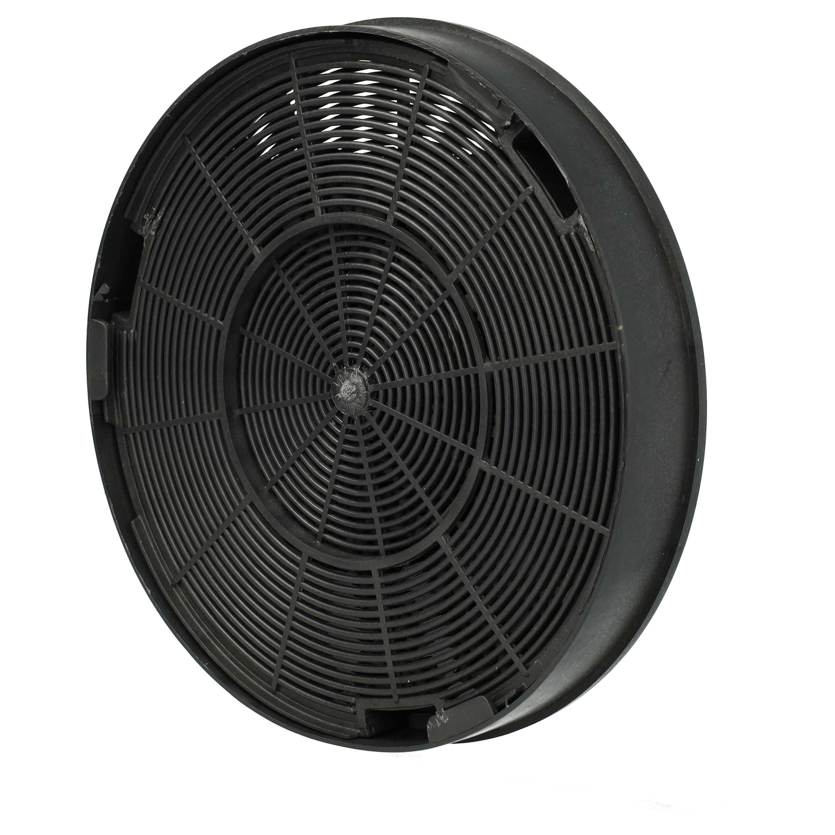 vhbw Aktivkohlefilter passend für Franke Active Kitchen FAK 907 XS, Active Kitchen FAK 607, Zubehör für Franke Active Kitchen FAK 907 XS Active Kitchen FAK 607 XS Fusion FFU 605 BK XS