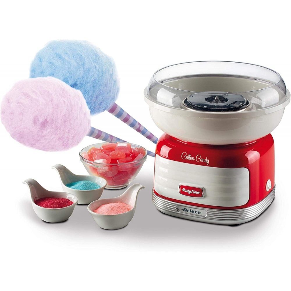 Ariete Zuckerwattemaschine Cotton Candy Party Time - Zuckerwattemaschine - rot