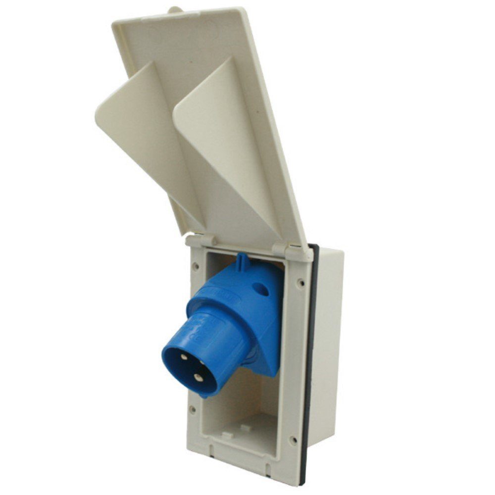 HABA B.V. CEE-Stecker Ersatzdeckel Klappe CEE Aussensteckdose beige Rechteck