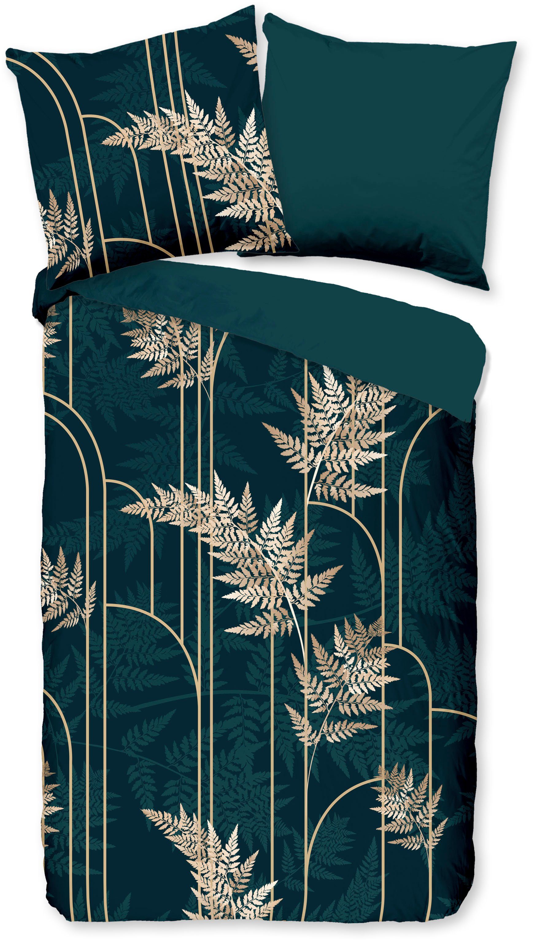 PURE luxury collection Wendebettwäsche Malak, Microfaser, günstig online kaufen
