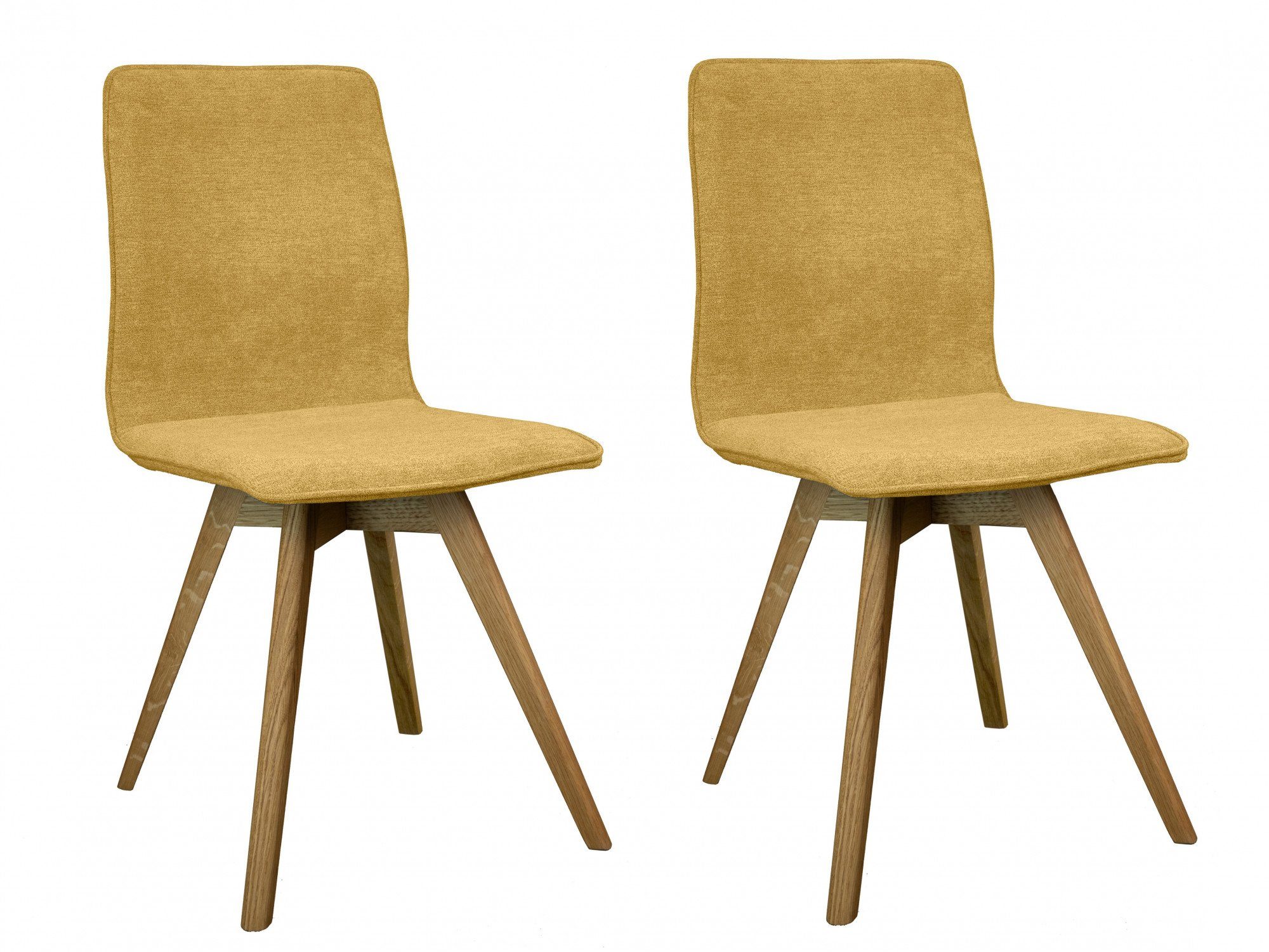 OTTO home Esszimmerstuhl Rania (Set, 2 St), Massivholzgestell, mit Keder