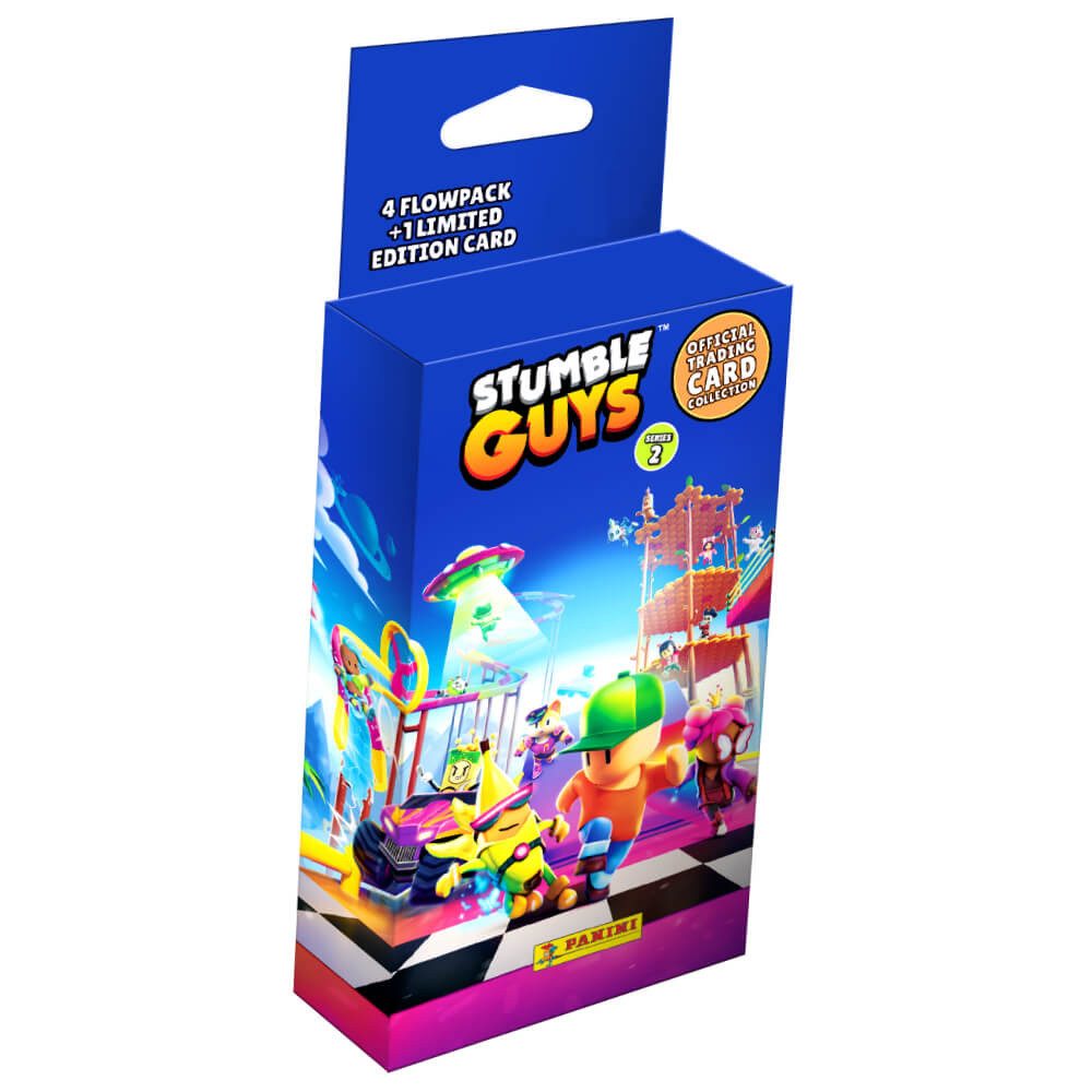 Panini Sammelkarte Stumble Guys Karten Serie 2 - Sammelkarten Trading Cards, - 1 Blister