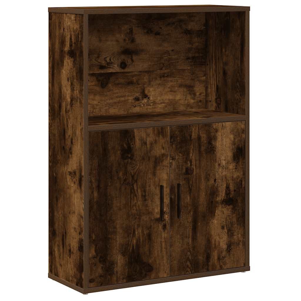 vidaXL Bücherregal Bücherregal Räuchereiche 60x24x85 cm günstig online kaufen
