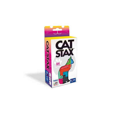 Huch! Spiel, Familienspiel 880413 - Cat Stax, Kartenspiel, Rätselspiel