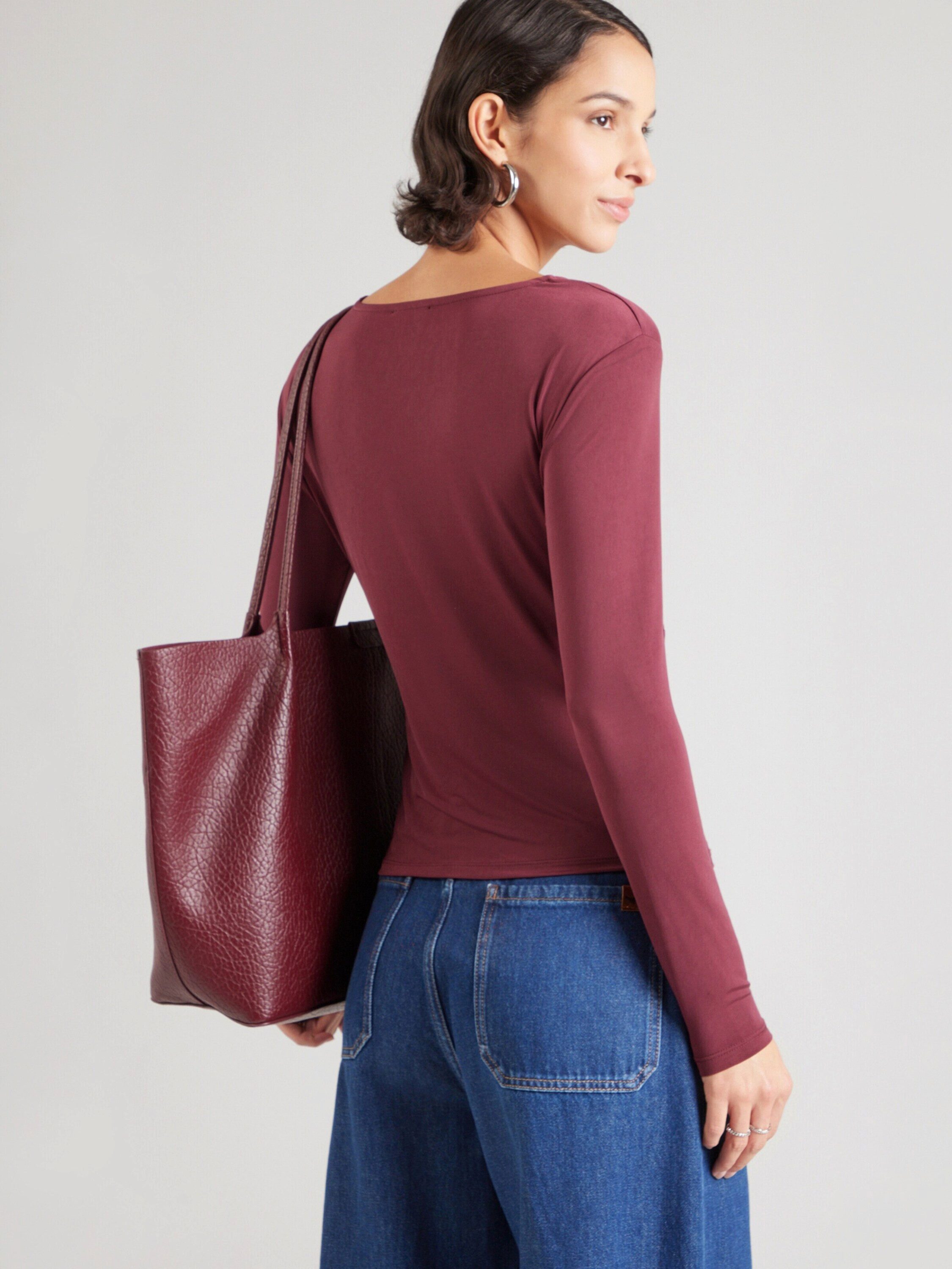 sisley Langarmshirt (1-tlg) Cut-Outs