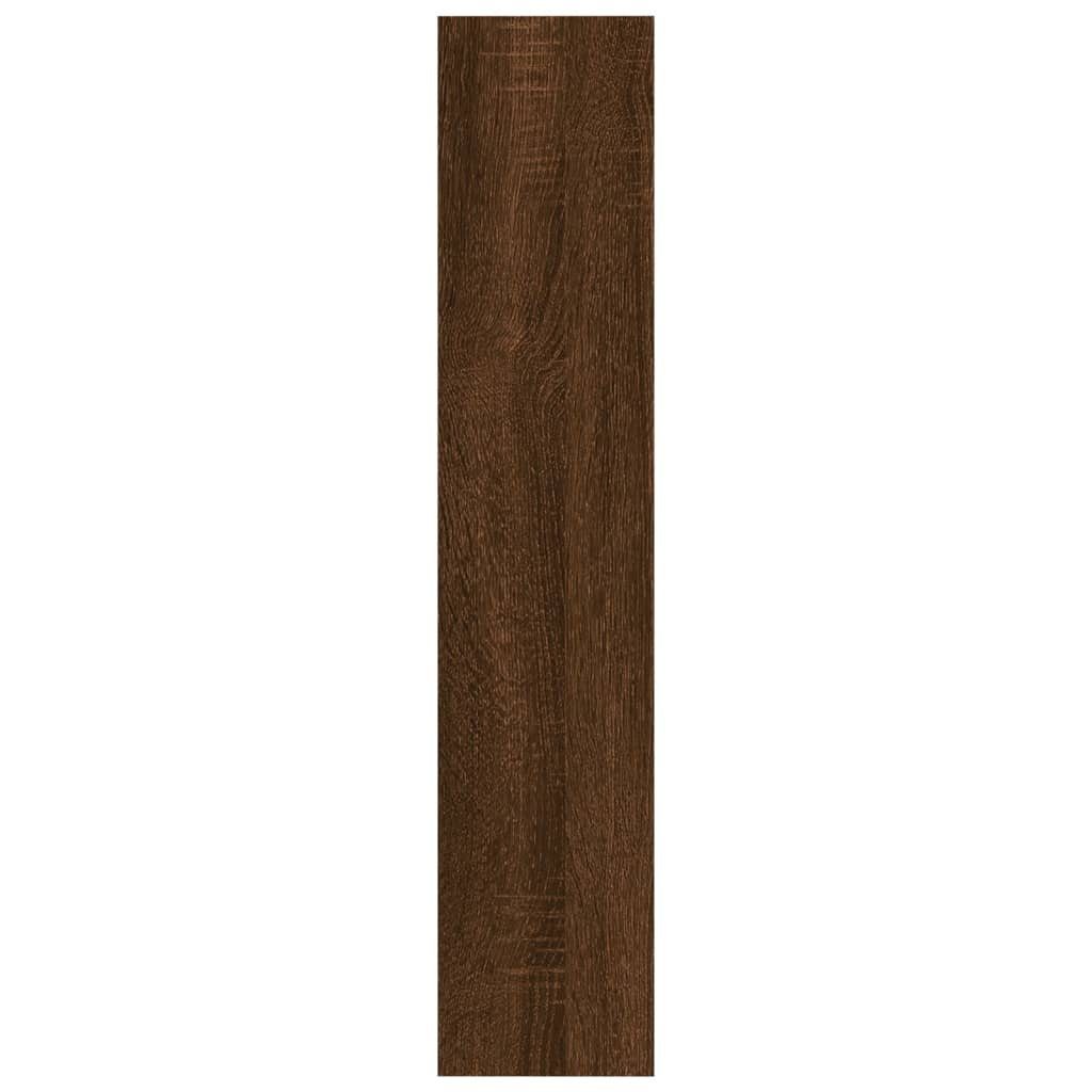 Holzwerkstoff Braun Eichen-Optik furnicato cm Wandregal 90x16x78
